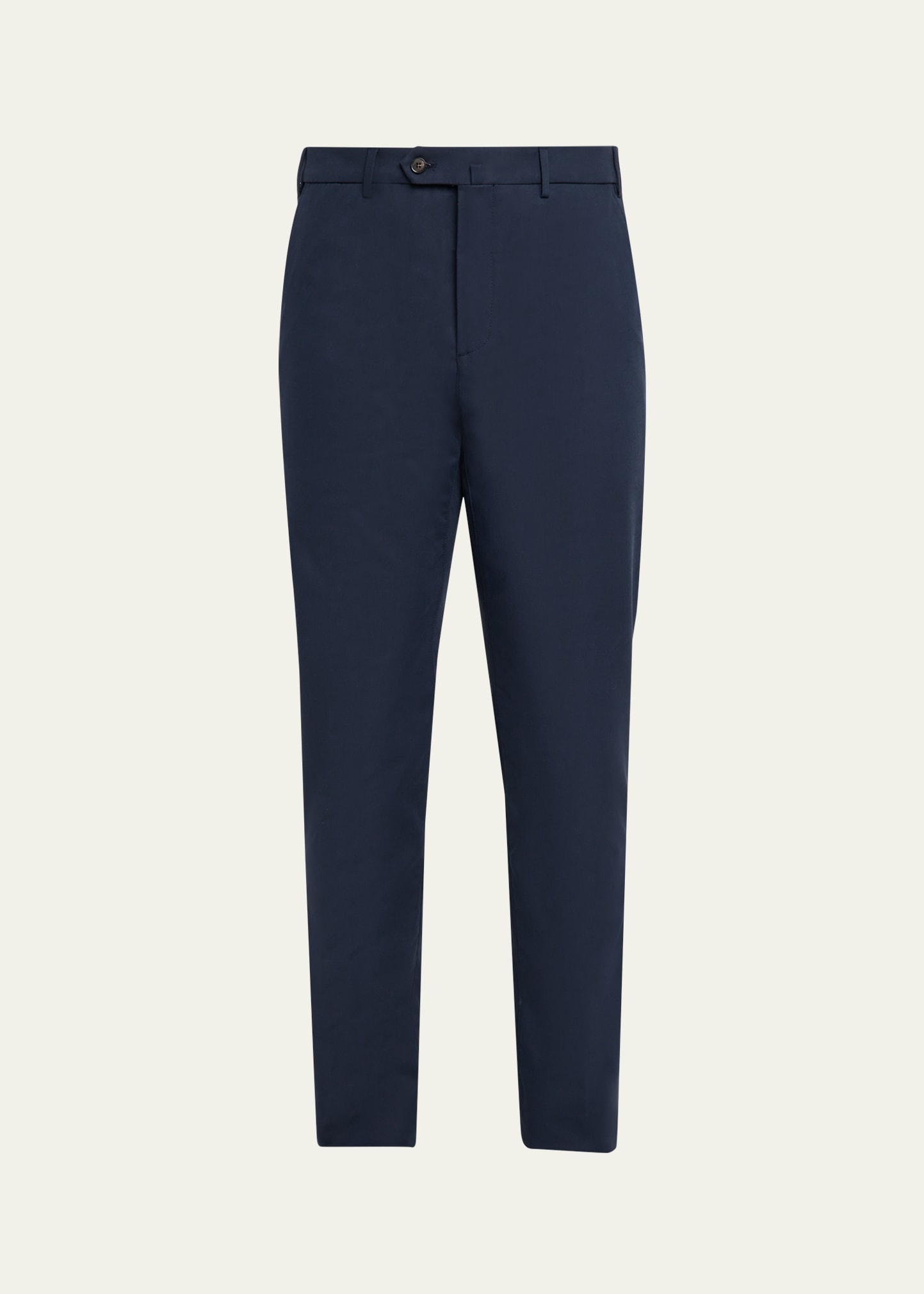 Men's Carlo Hyannis Straight Cotton Trousers - 1