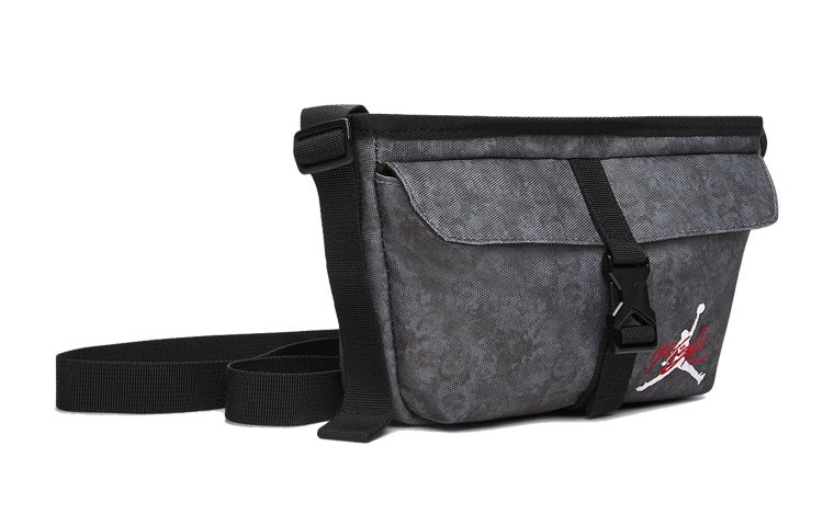 Men's Air Jordan Portable Large Capacity Messenger Bag Shoulder Bag Black DV5312-011 - 3