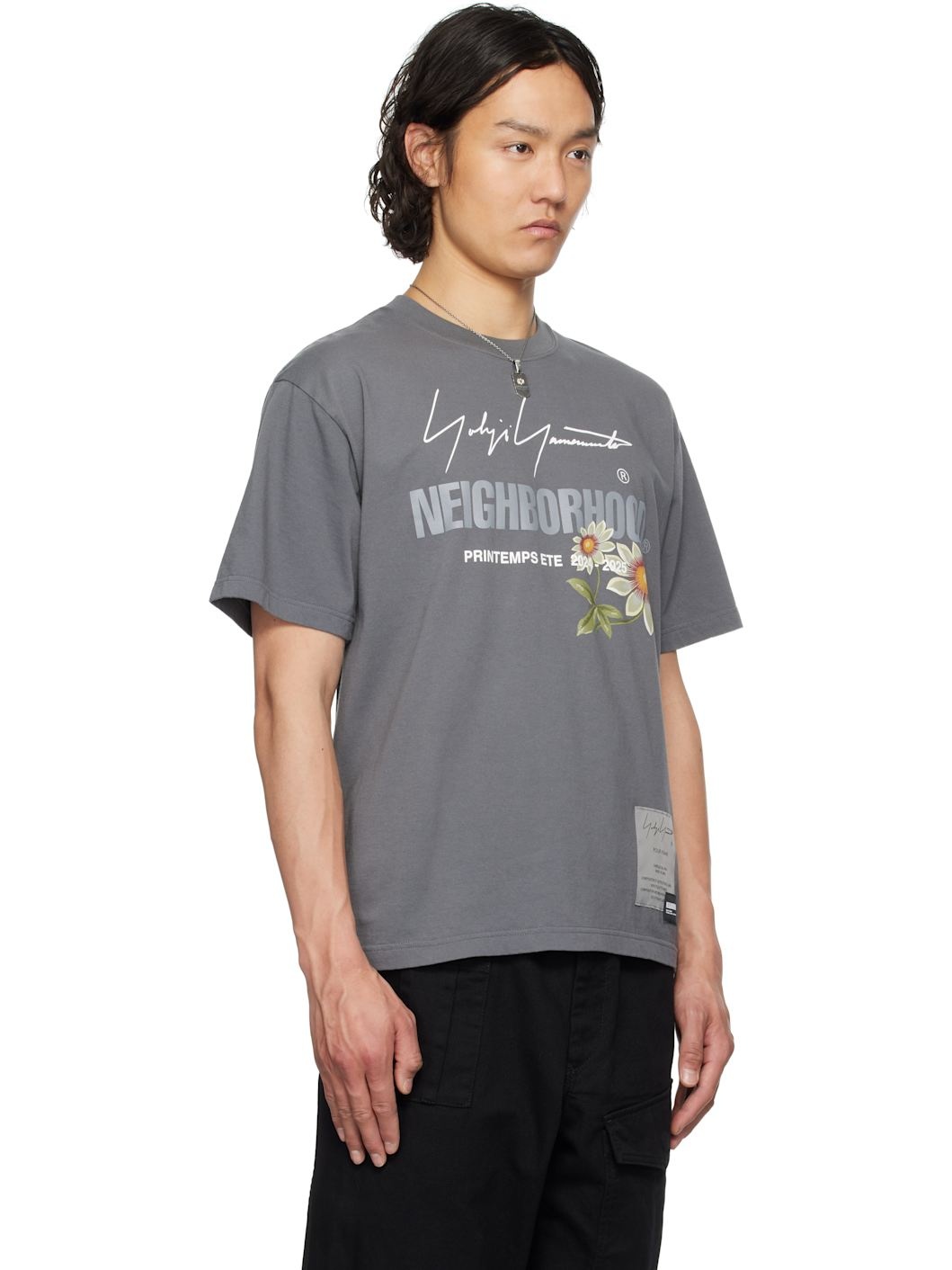 Gray NEIGHBORHOOD Edition SS-1 T-shirt - 2