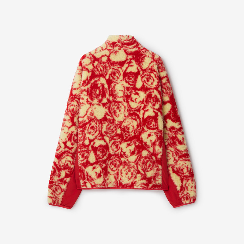 Reversible Rose Fleece Jacket 6