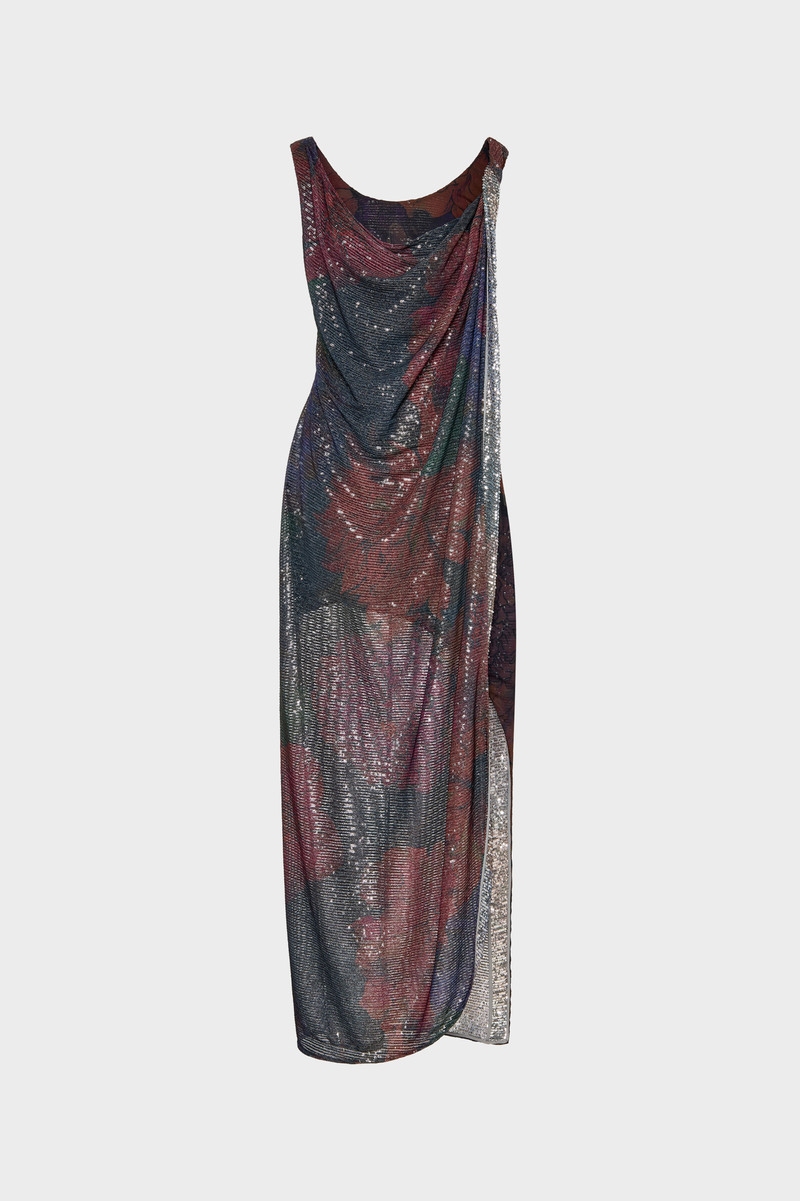 Sequined Maxi Dress 1