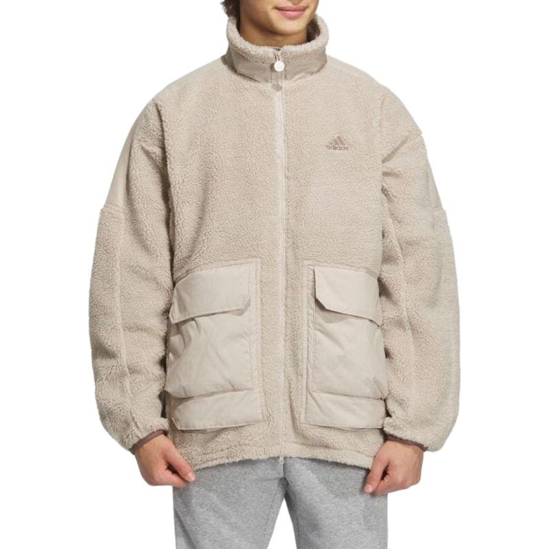 adidas Warding Oversized Boa Full-Zip Jacket (Gender Neutral) 'White' IK7342 - 2