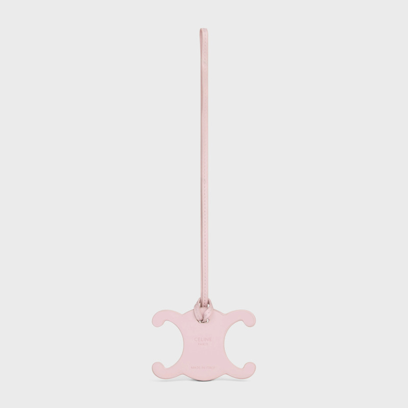 CELINE TRIOMPHE KEYRING CHARM in SMOOTH CALFSKIN with Gold Finishing outlook