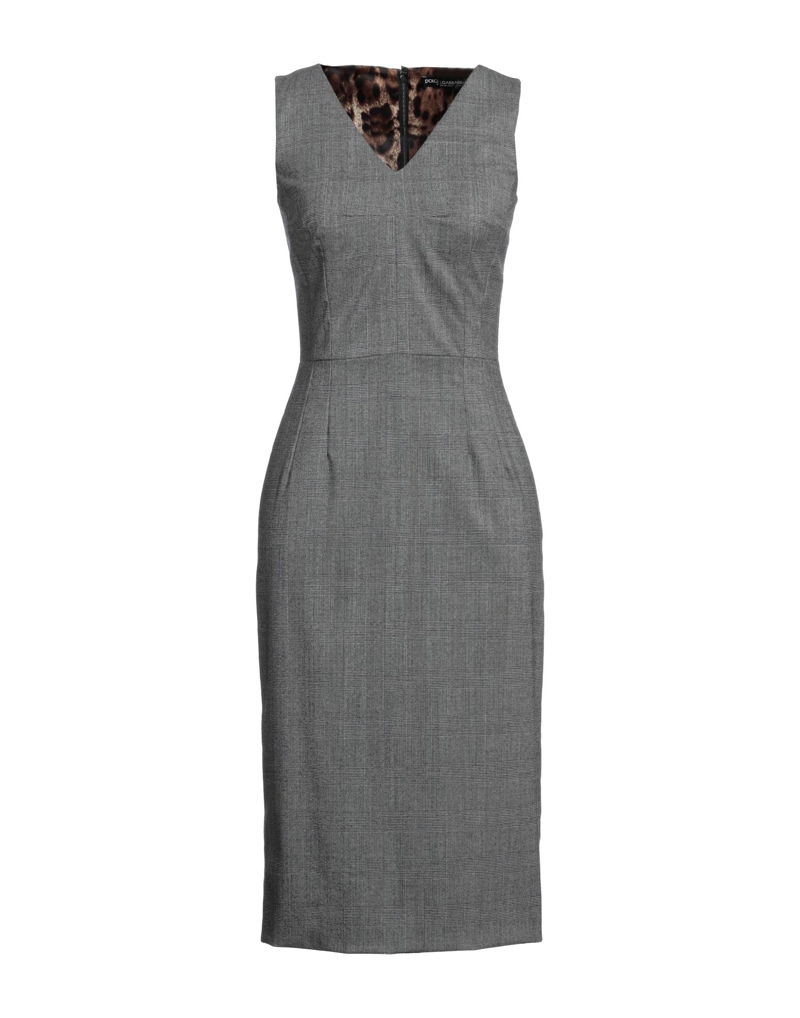 Grey Women's Midi Dress - 1