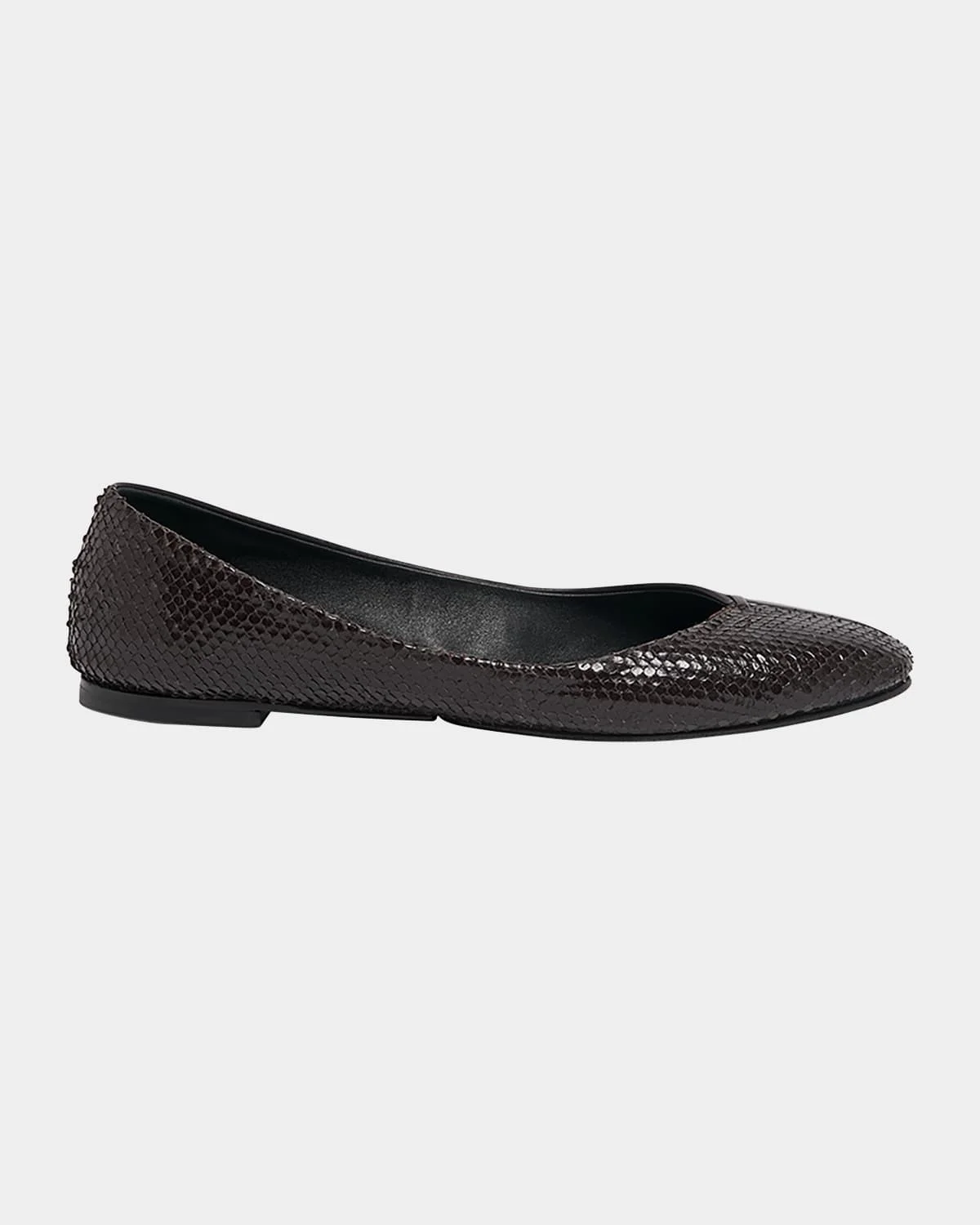 Les Ballerines Mixed Leather Flats - 1