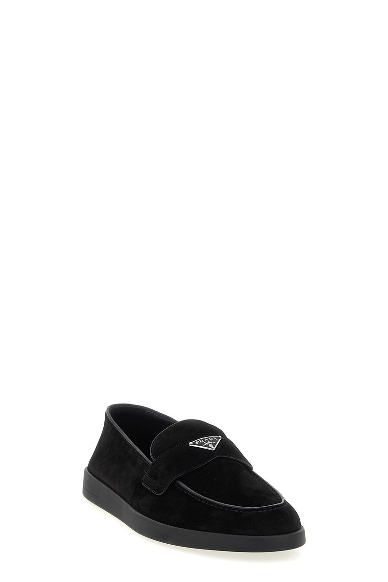 Prada Suede loafers outlook