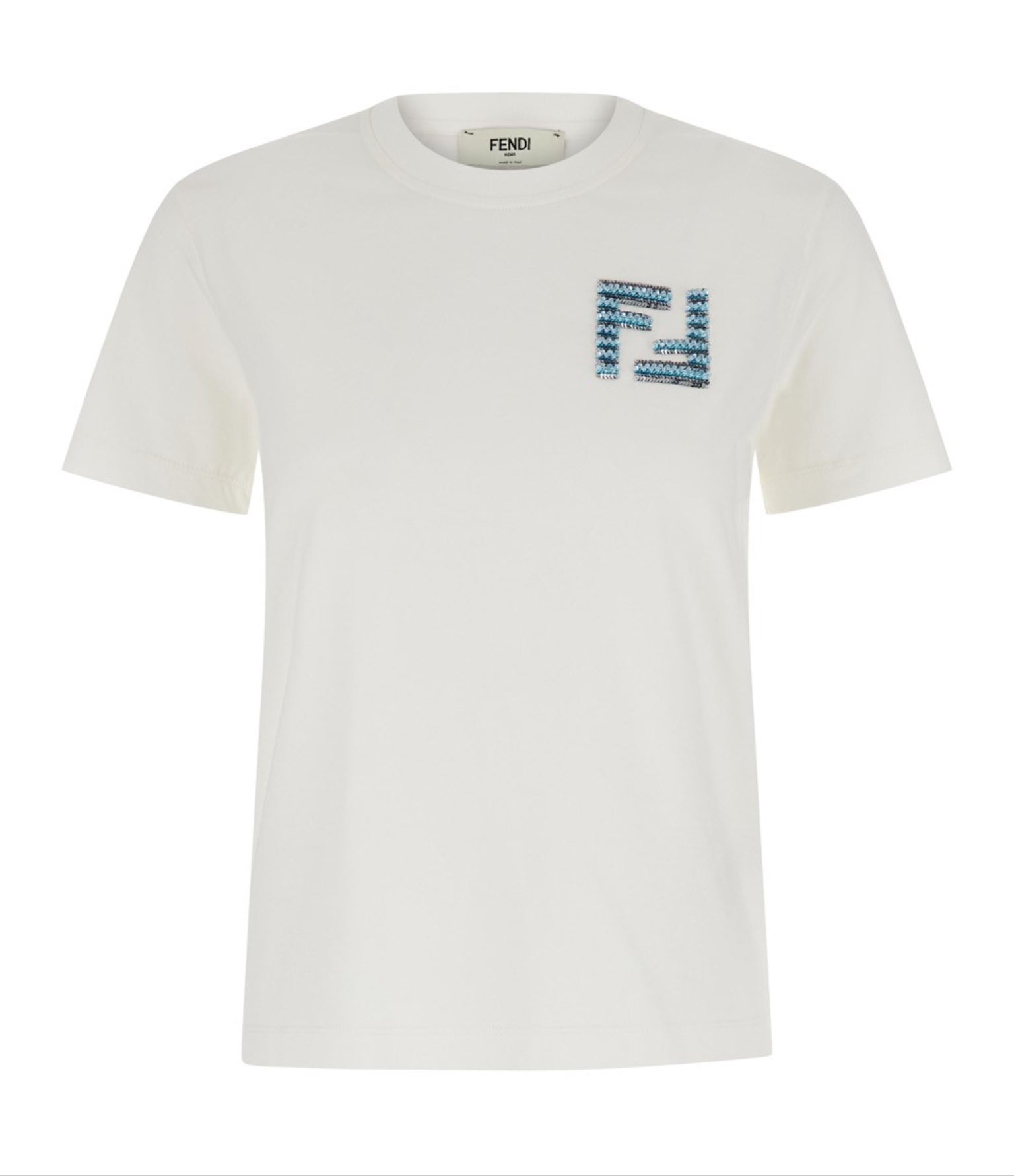 Fendi FF Strass Logo T-shirt - 1