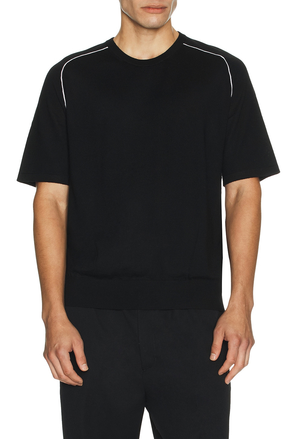 Contrast Tee - 4