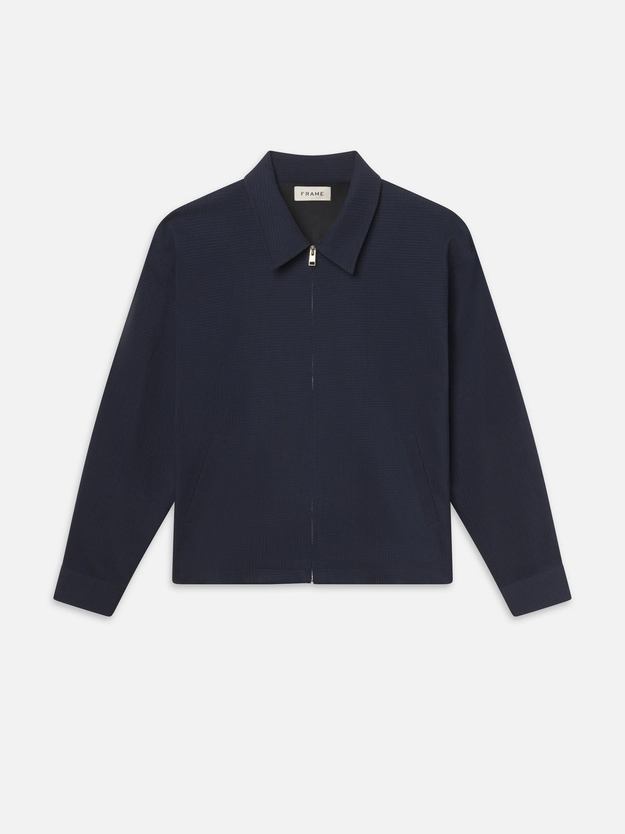 Seersucker Blouson - 1