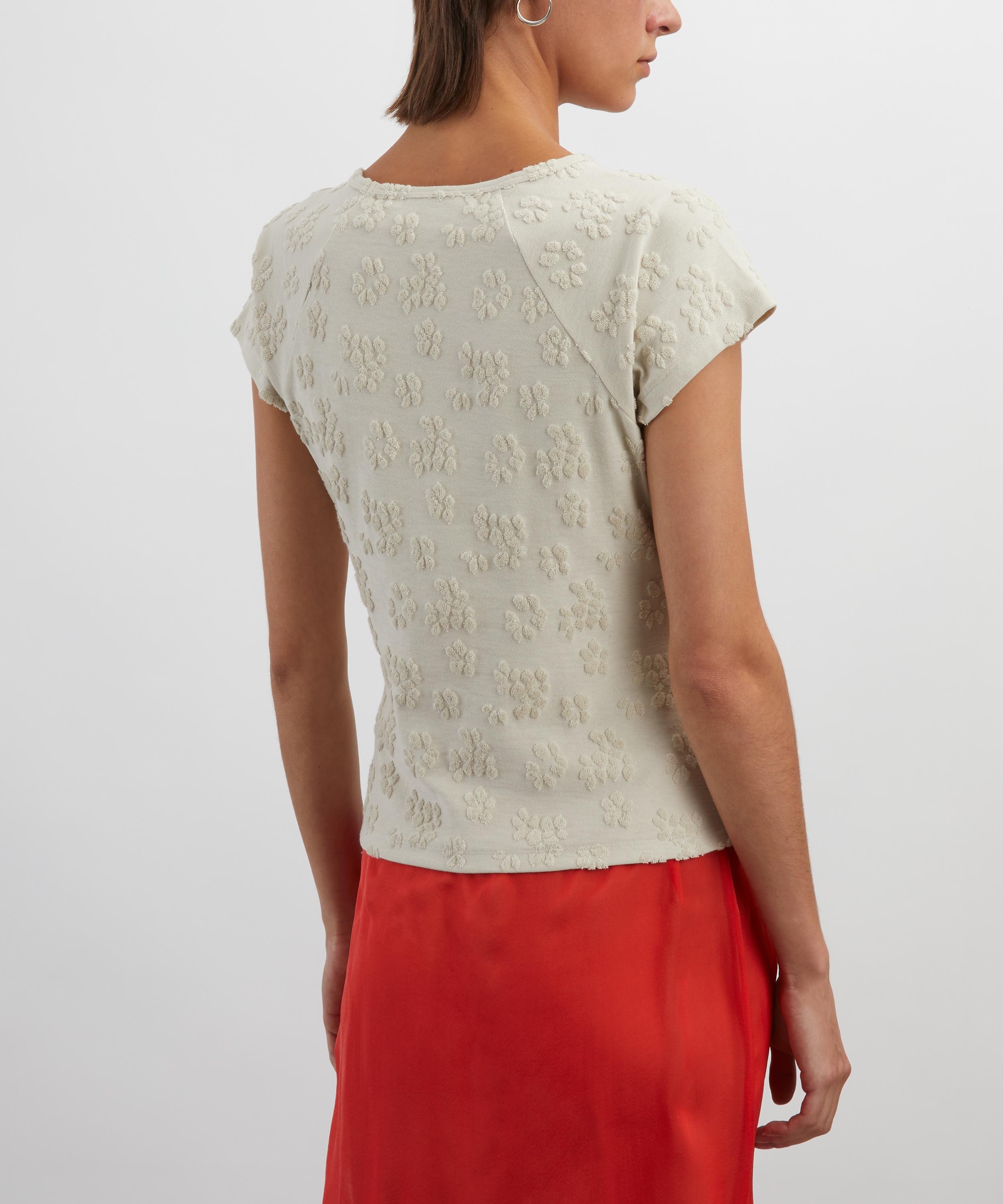 Fabri Floral Jacquard Top - 4