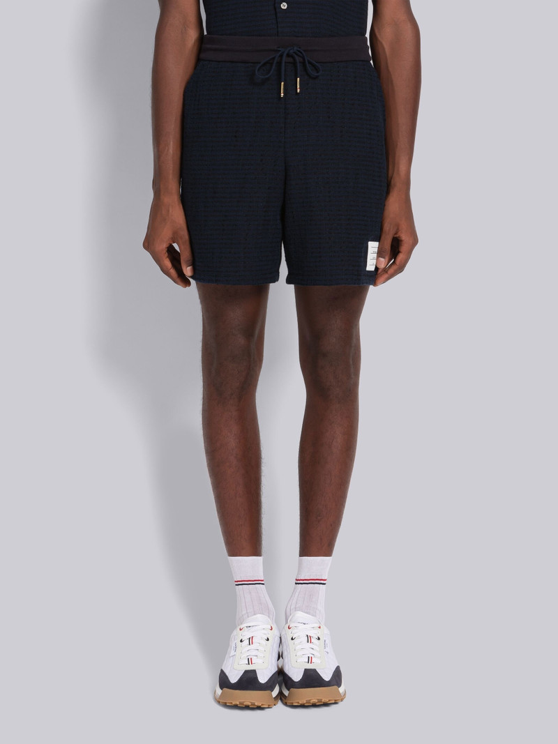 University Stripe Mid Thigh Summer Short 1