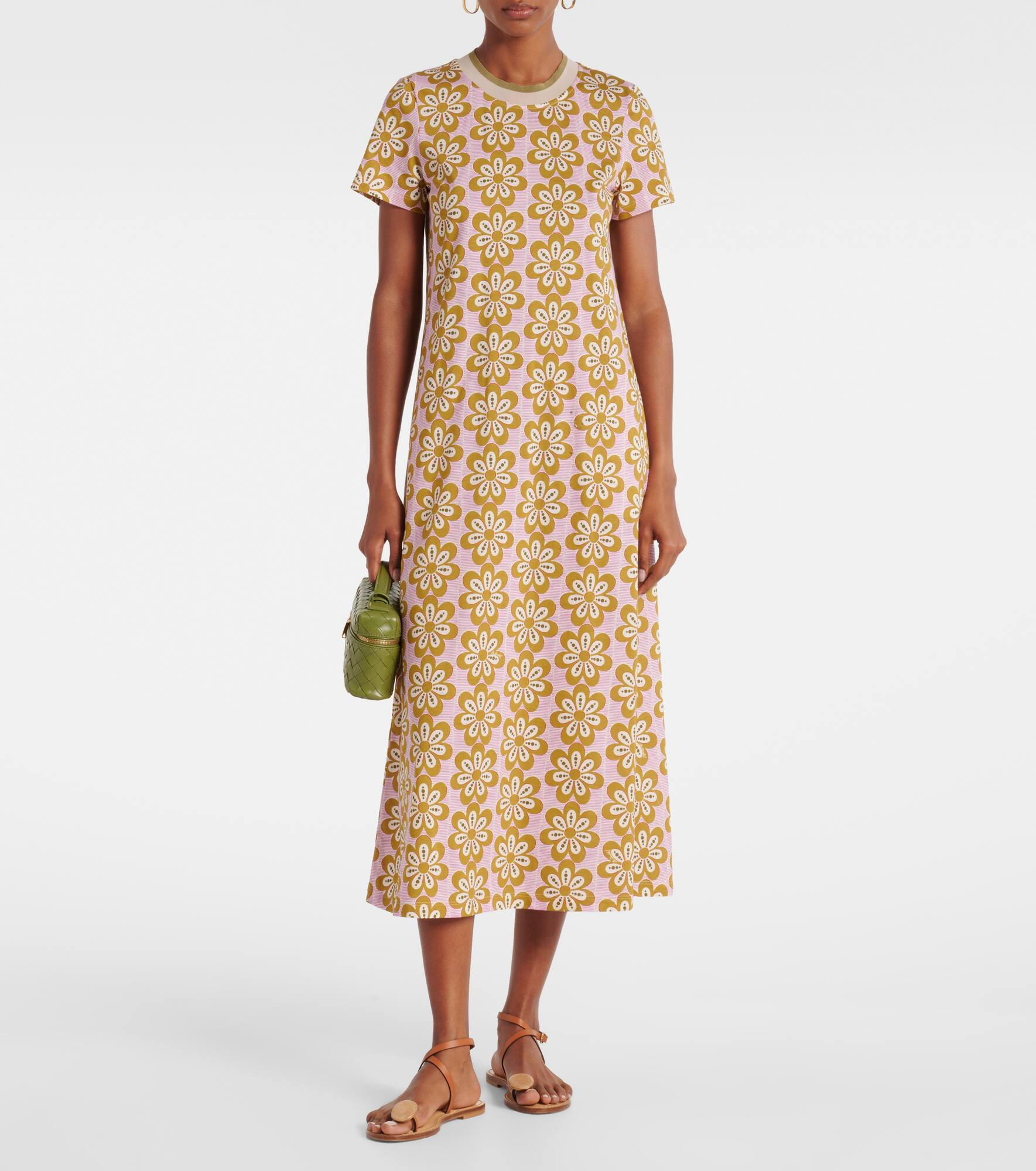 Sporty Swing cotton midi dress - 2