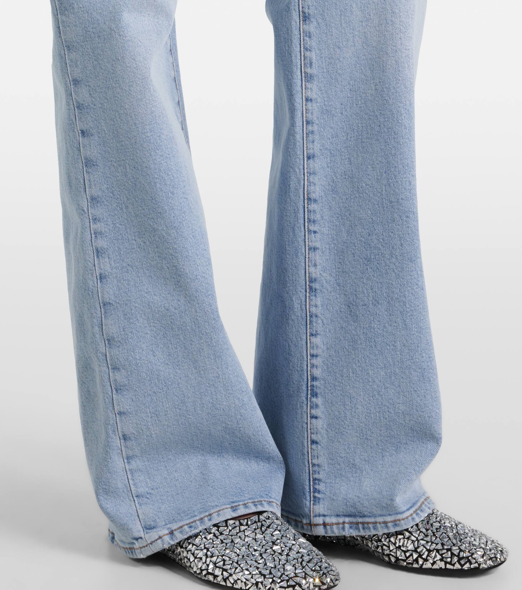 Arrow high-rise bootcut jeans - 5