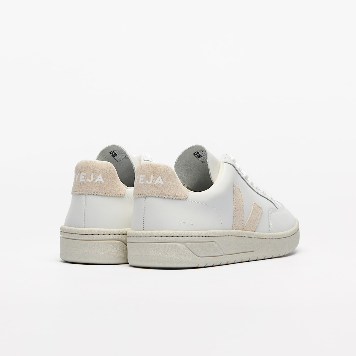 V-12 LEATHER WHITE SABLE - 3