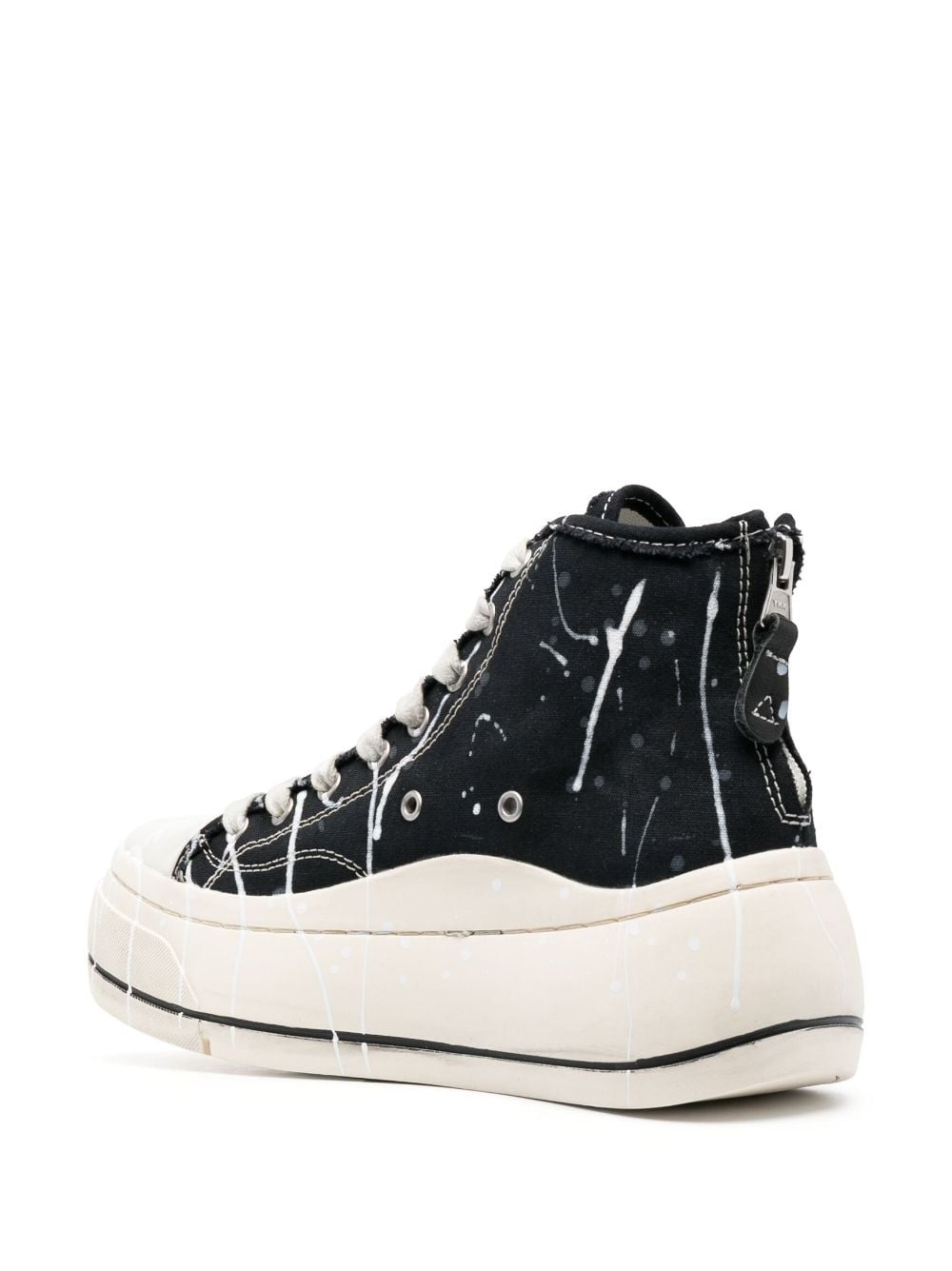Kurt paint-splatter sneakers - 3