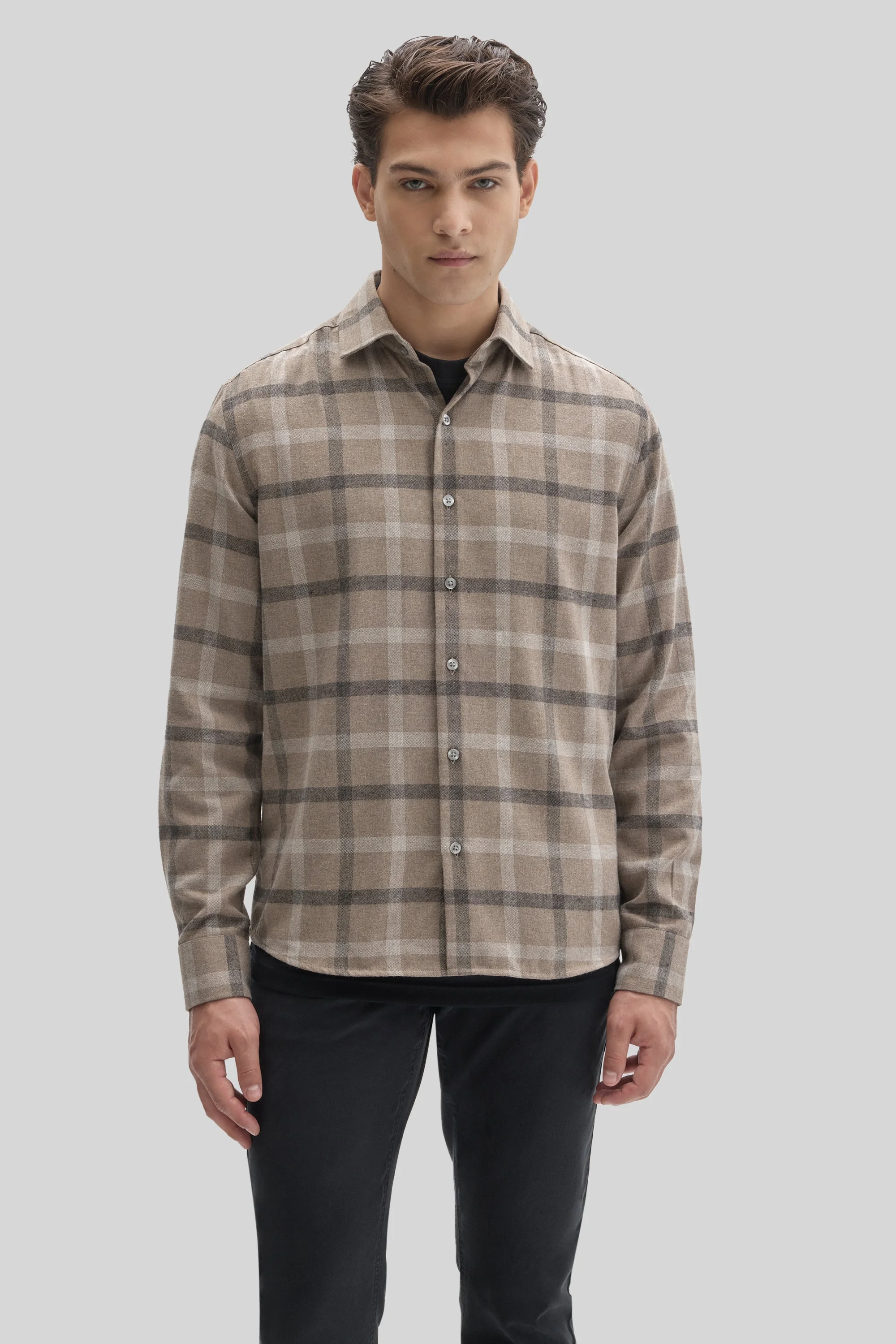 Liam Flannel Woven Shirt - 1