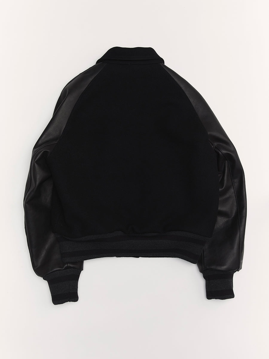 Magliano | Antifa Varsity Bomber Jacket Black - 7