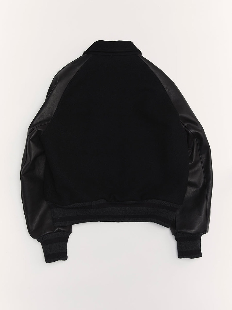 Magliano | Antifa Varsity Bomber Jacket Black 7