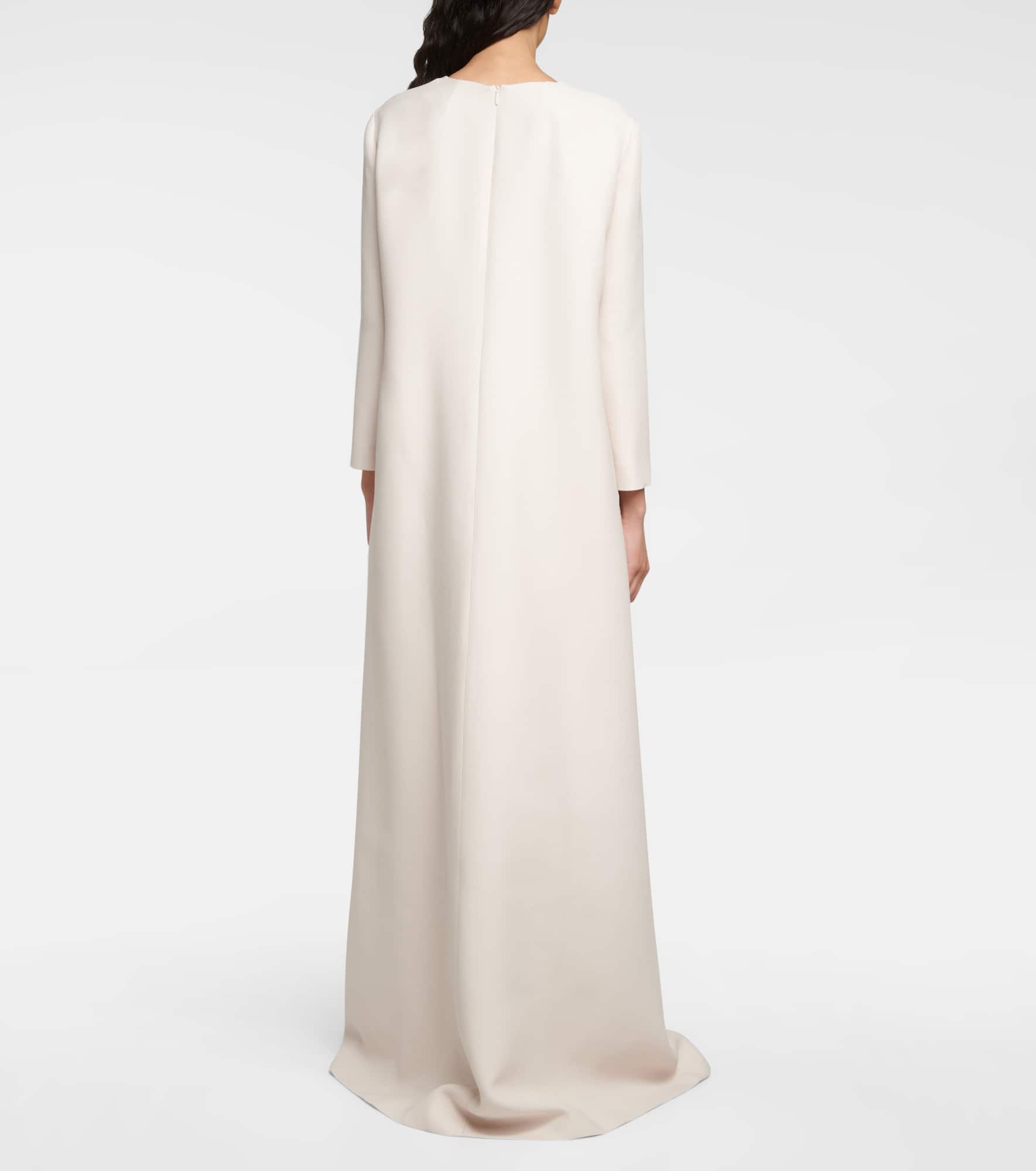 Stefos wool and silk gown - 3