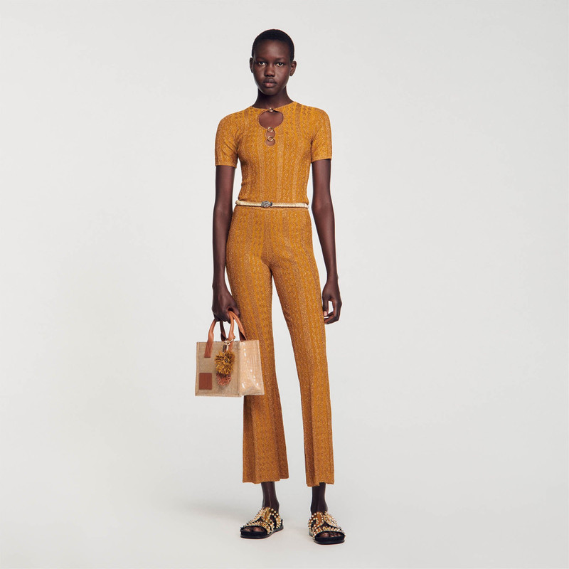 Sandro GLITTER KNIT JUMPER outlook