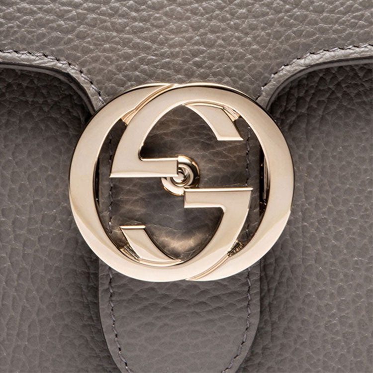 (WMNS) Gucci Leather Bag Single-Shoulder Bag Grey 510304-CAO0G-1226 - 6