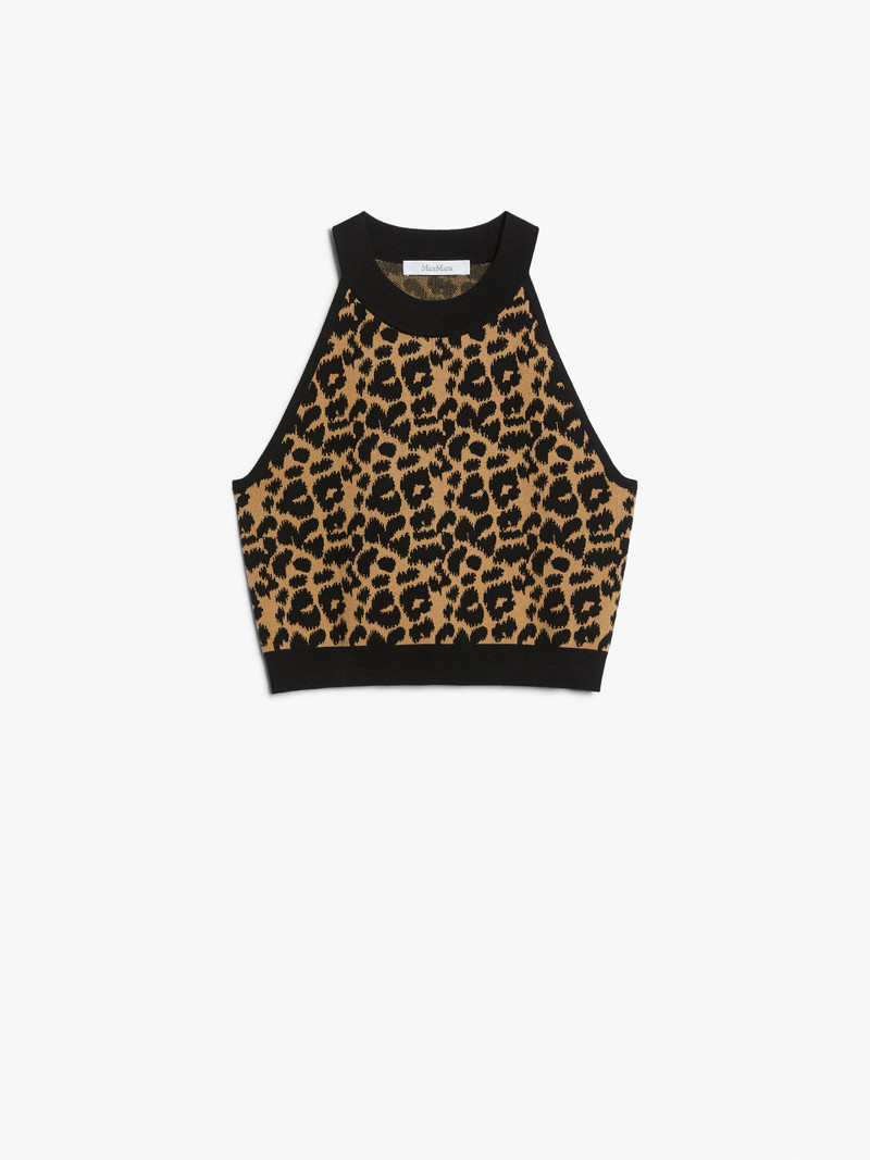 TENNA Jacquard yarn top - 1