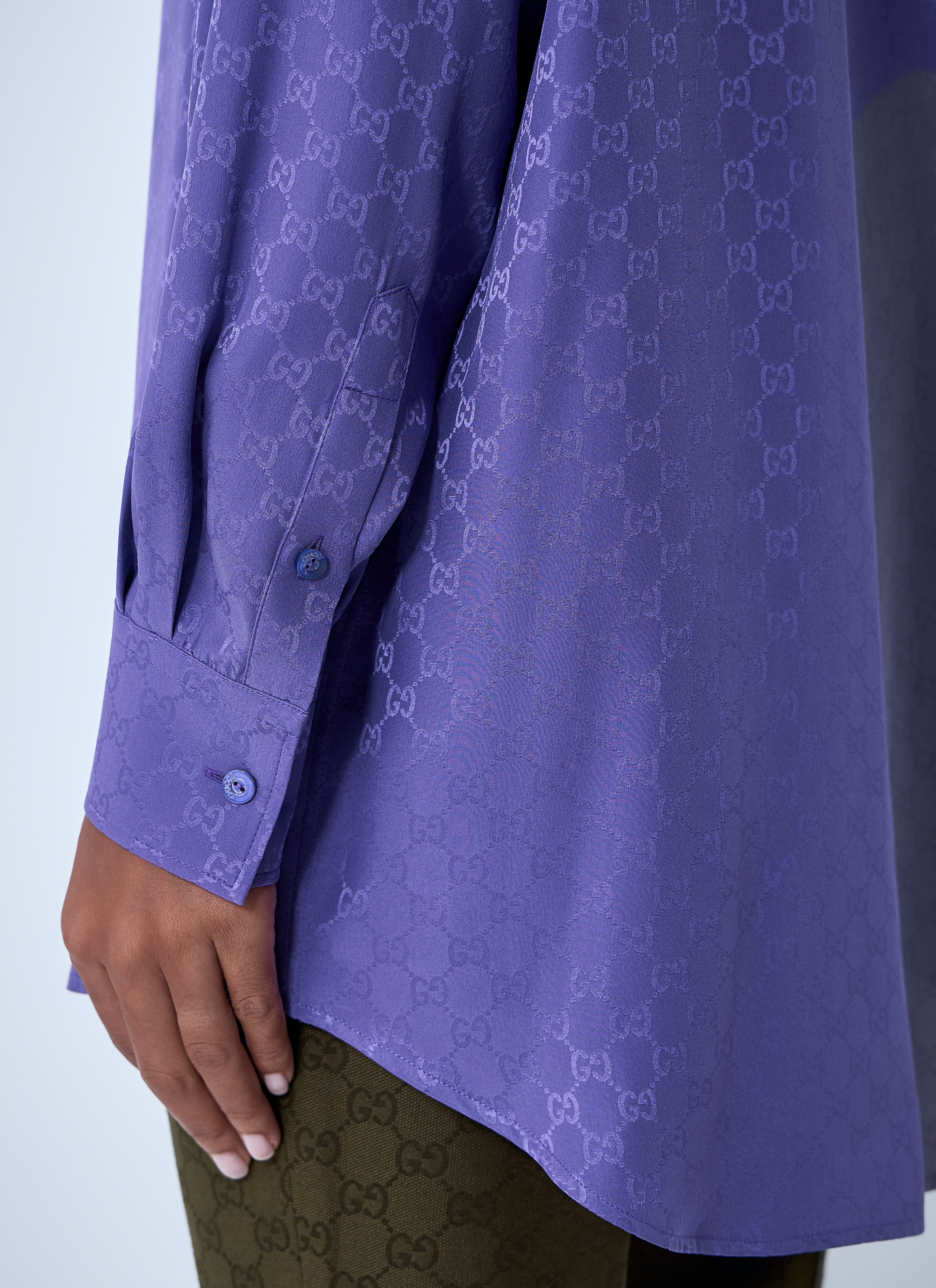 Gucci Women Monogram Shirt - 6