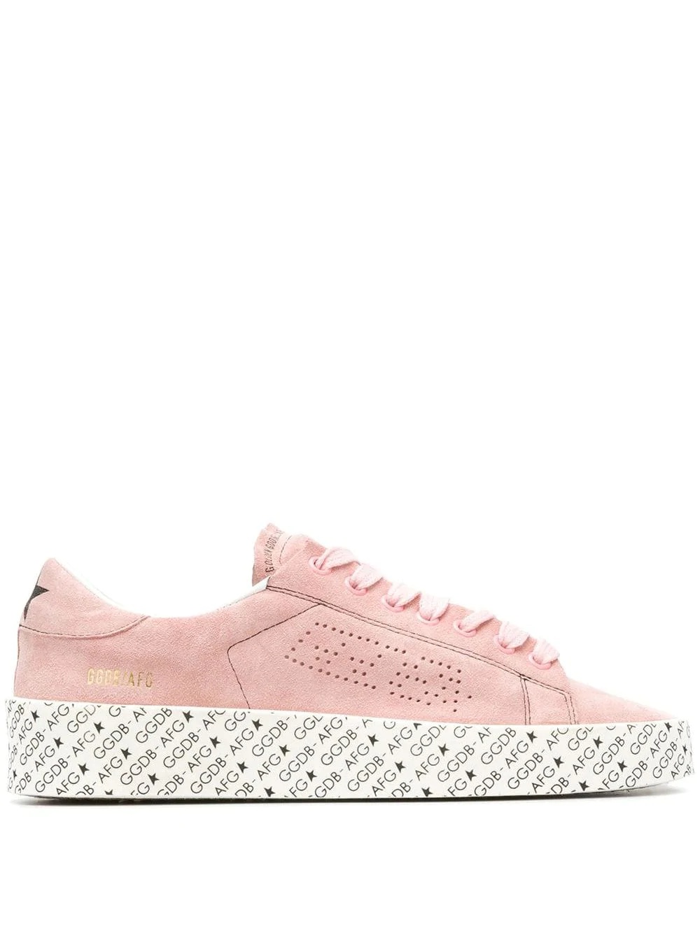 printed sole sneakers - 1