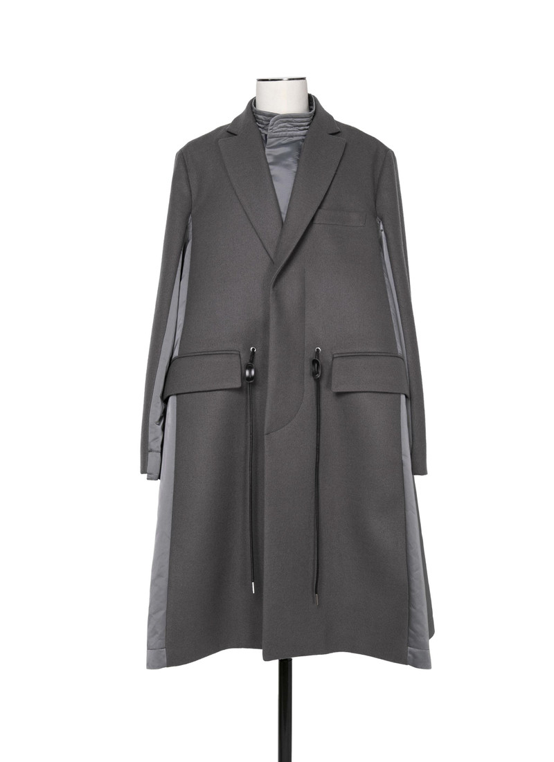 Wool Melton Coat 1