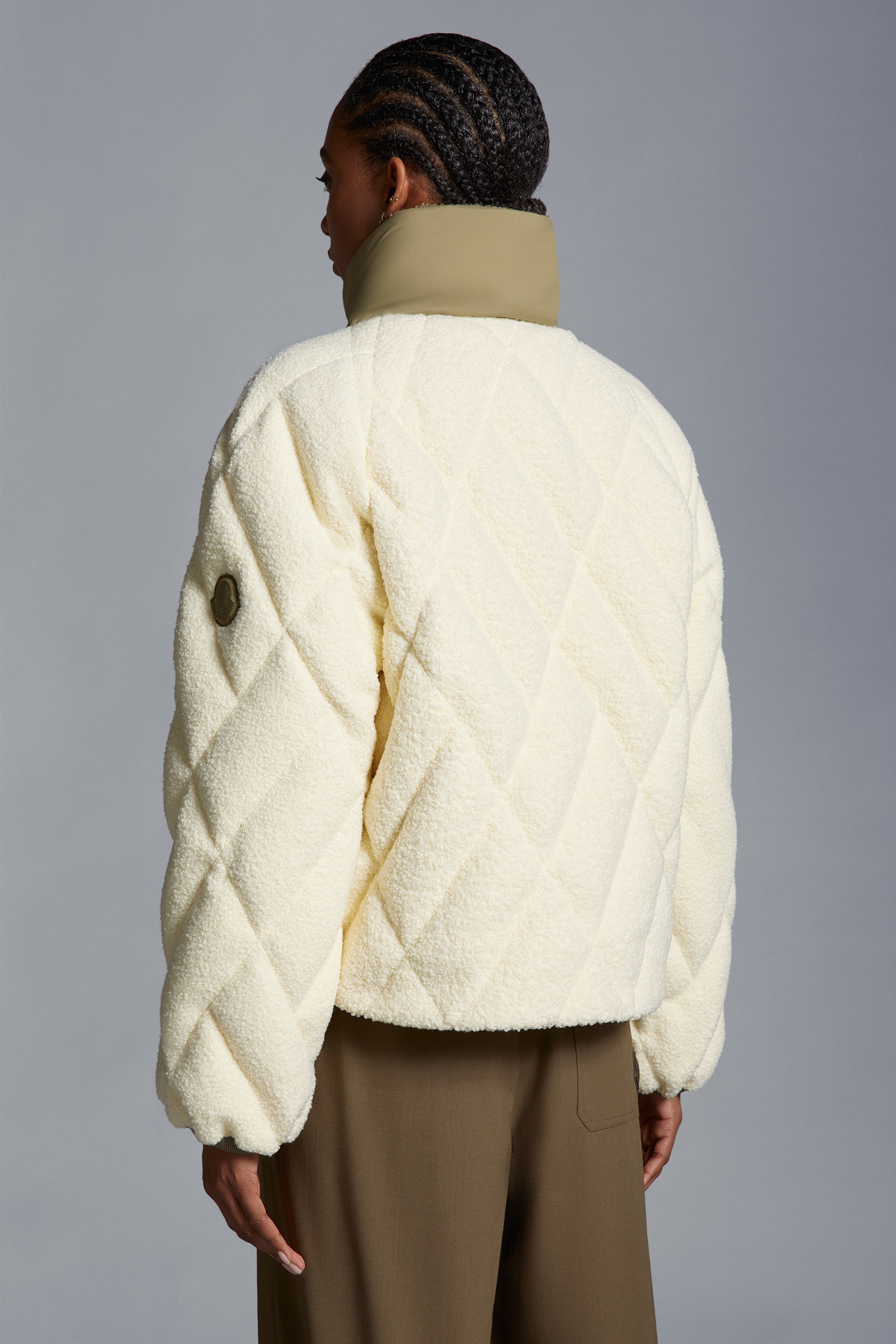 【MONCLER】JONQUILLE SHORT DOWN JACKET Moncler Jonquille Short Down Jacket | REVERSIBLE