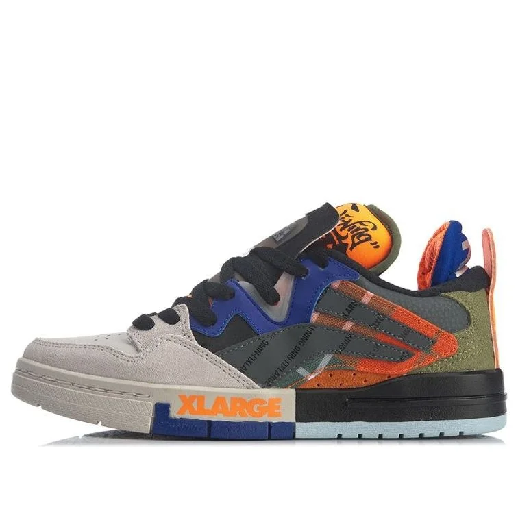 (WMNS) Li-Ning Wave Pro x Xlarge 'Grey Orange' AGCQ462-1 - 1