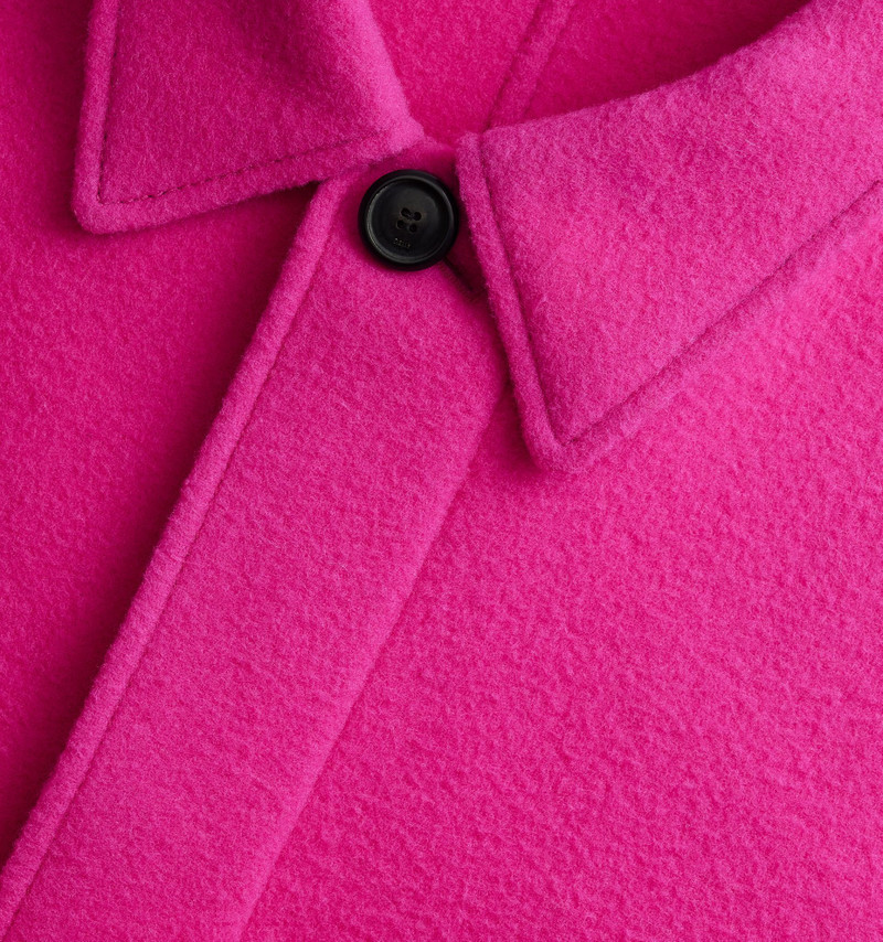 AMI Paris Double Face Oversized Coat outlook