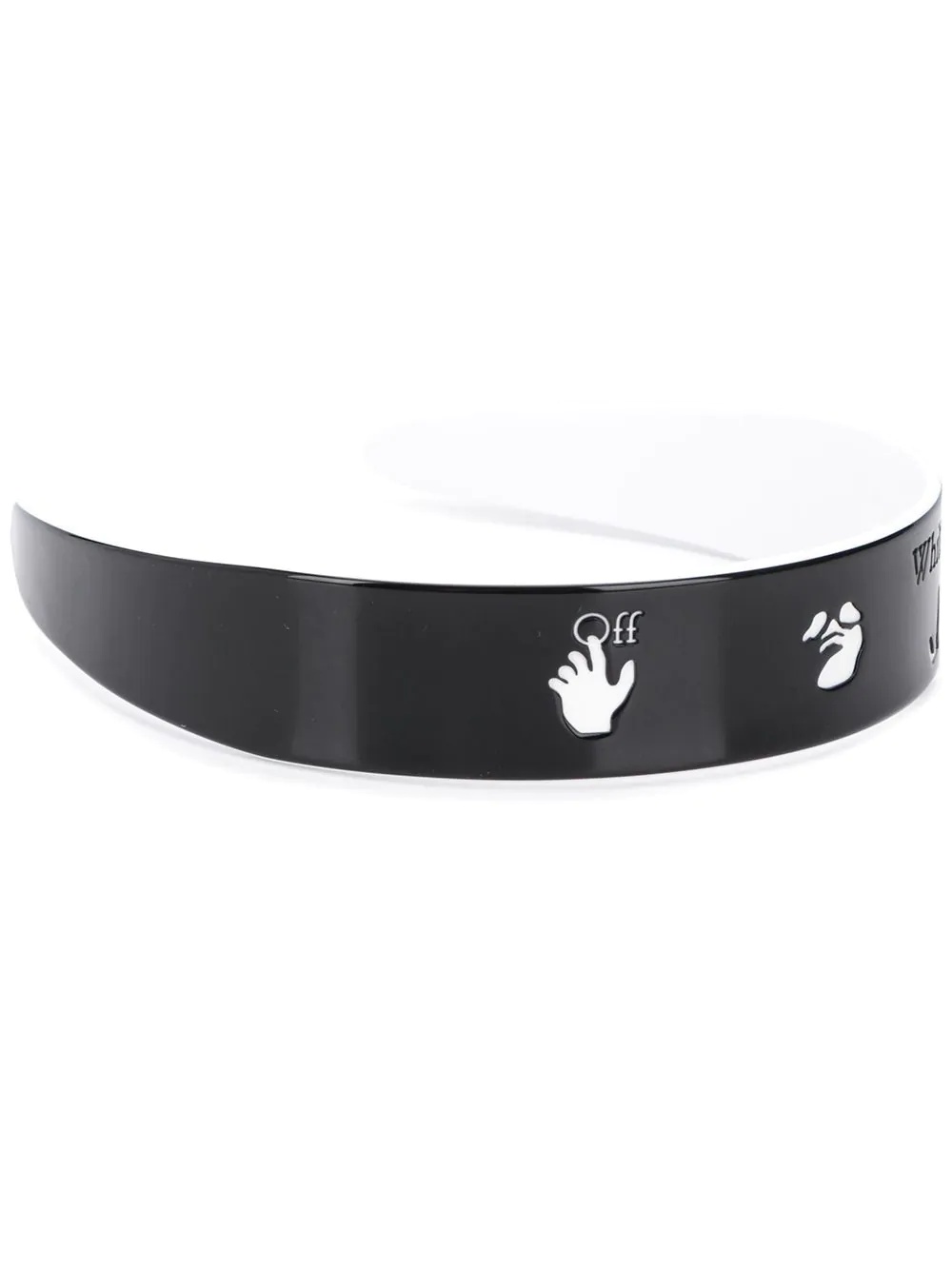 logo hair band - 1