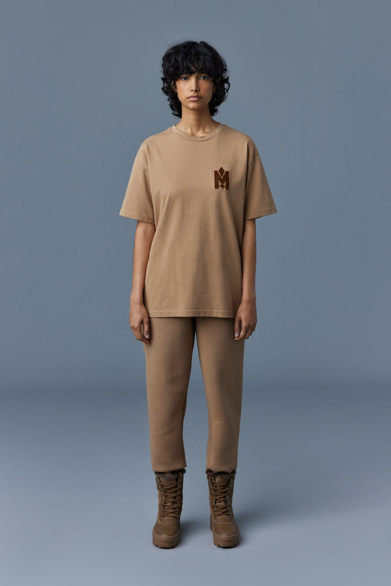MACKAGE TEE Tee-shirt with velvet logo outlook