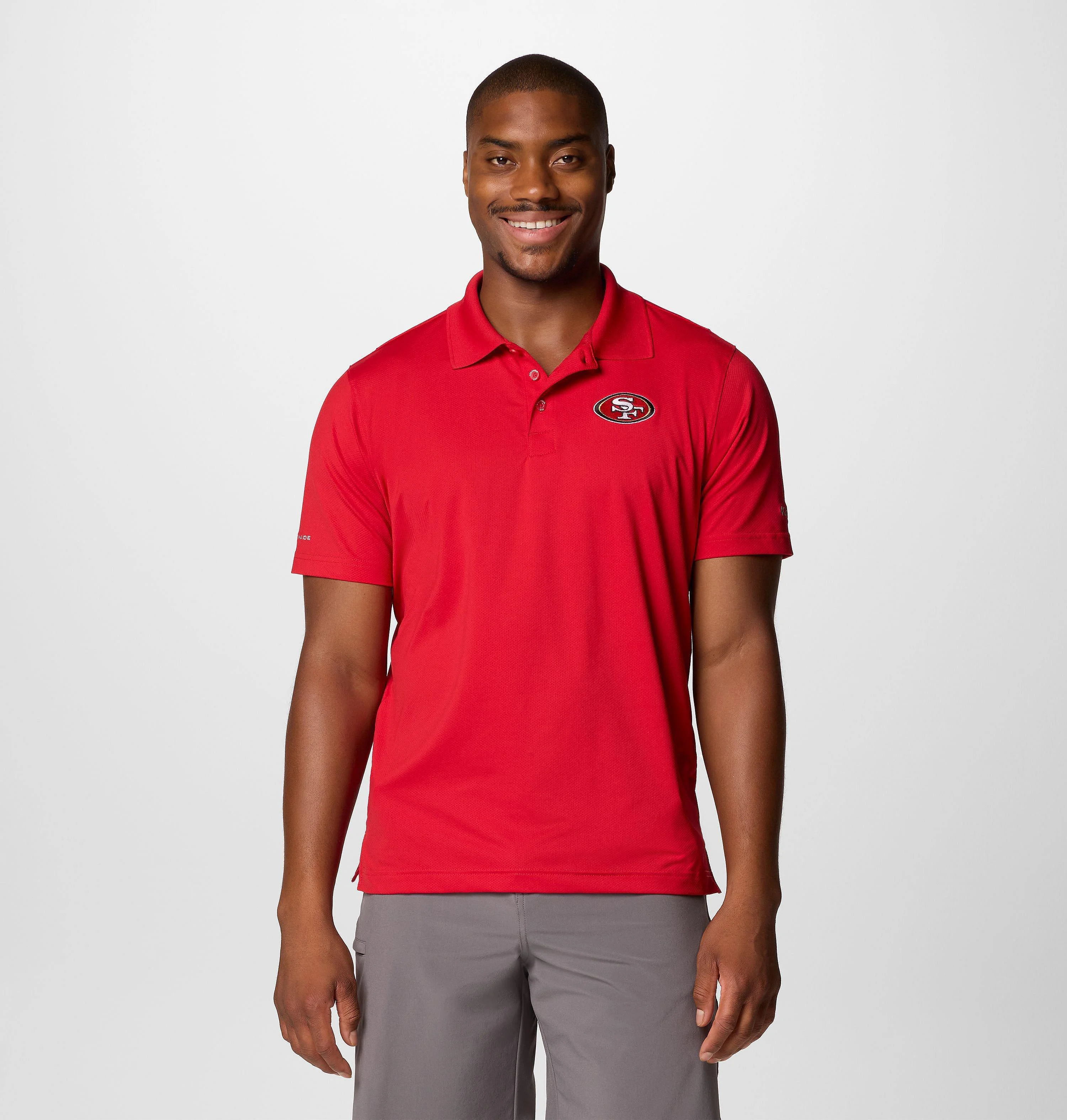 Men's PFG Low Drag Offshore Polo - San Francisco 49ers - 1