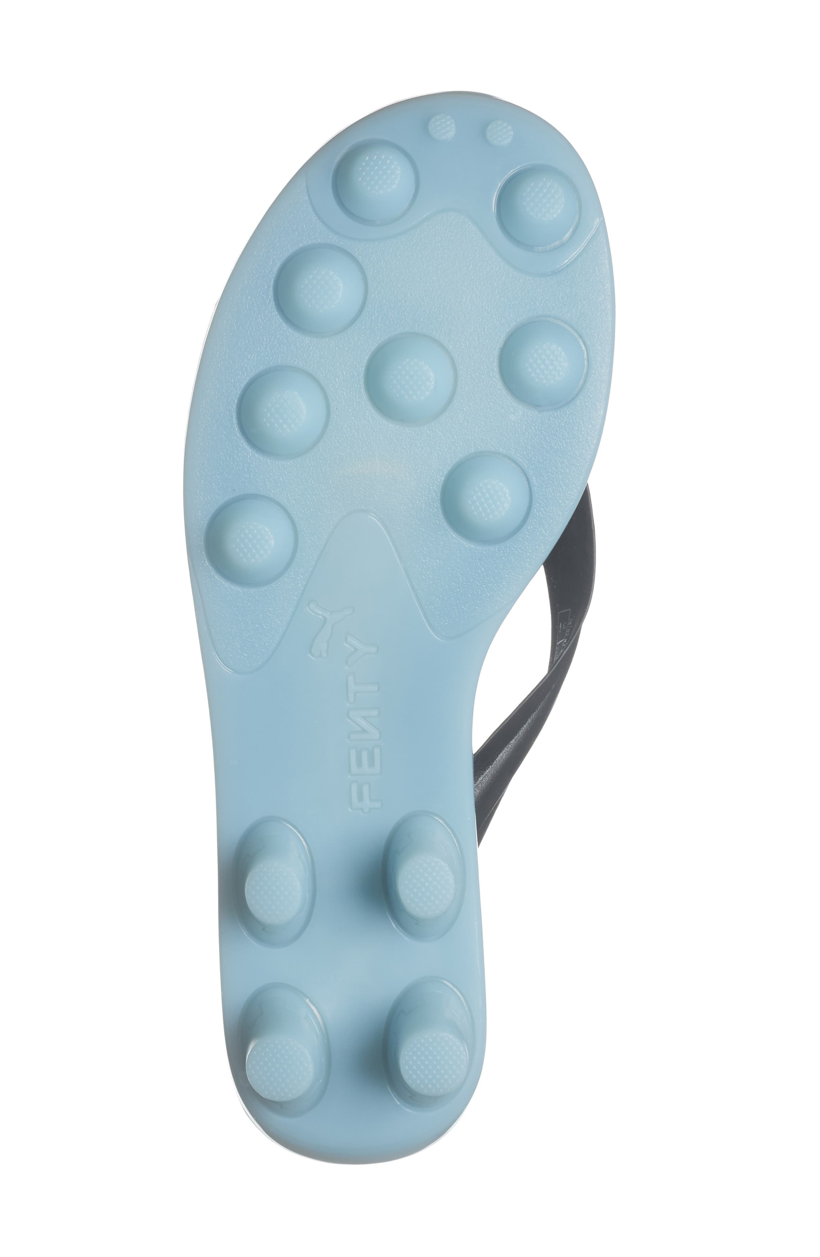 PUMA x FENTY Cat Cleat Jelly Sandal in Puma Black-Haute Tropic at Nordstrom - 6
