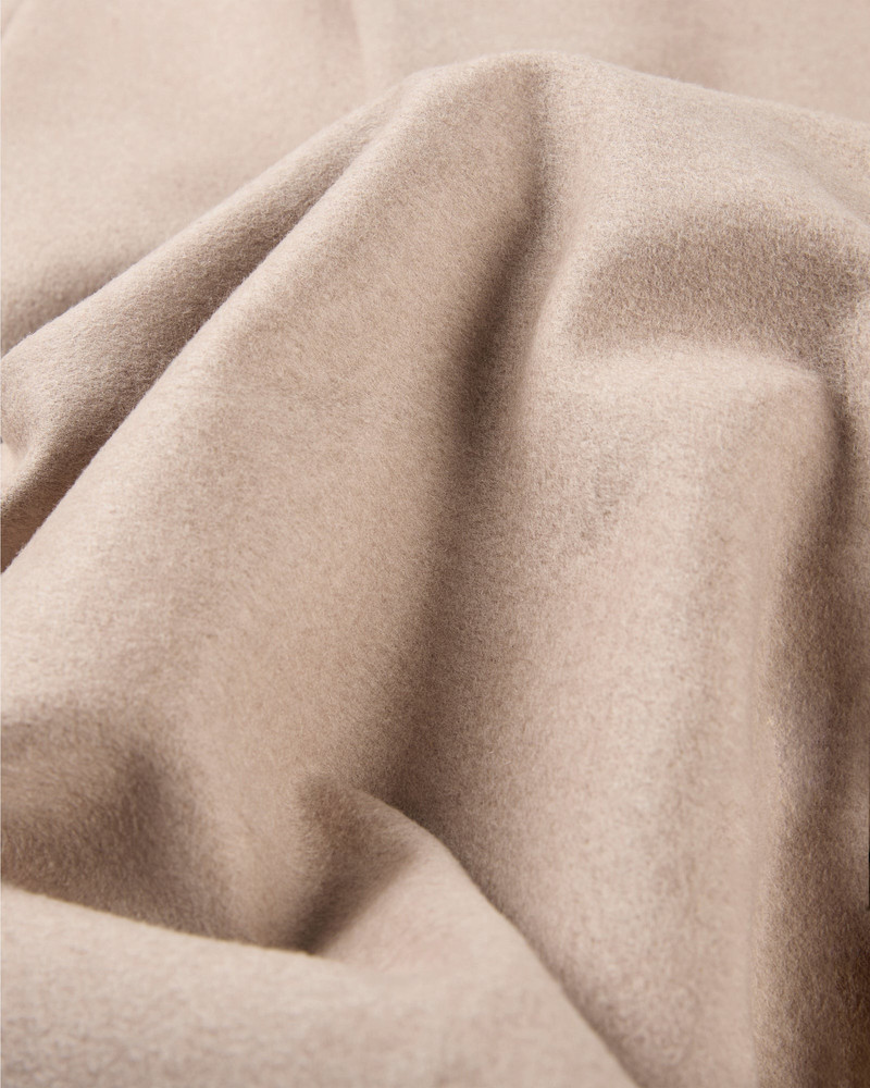 Regular fit wool and cashmere loden 7