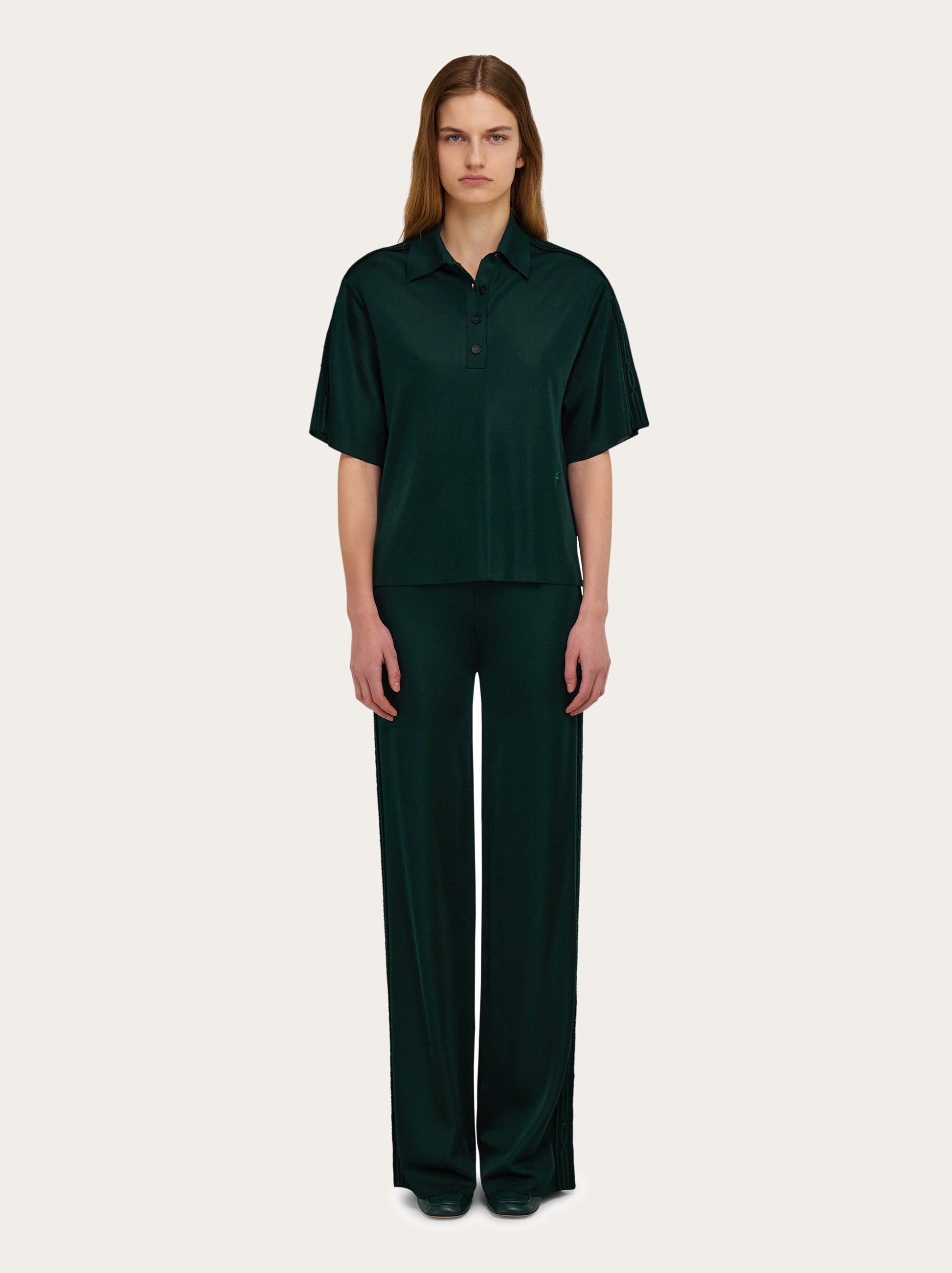 Knitted polo shirt - 6