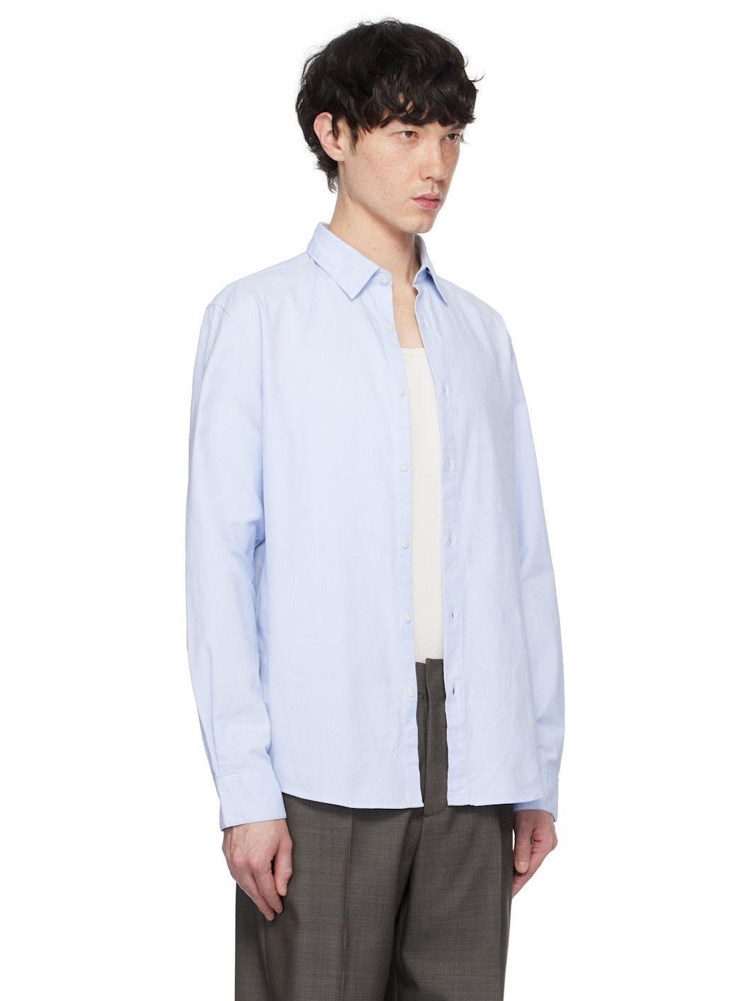 Blue Oxford Shirt - 2