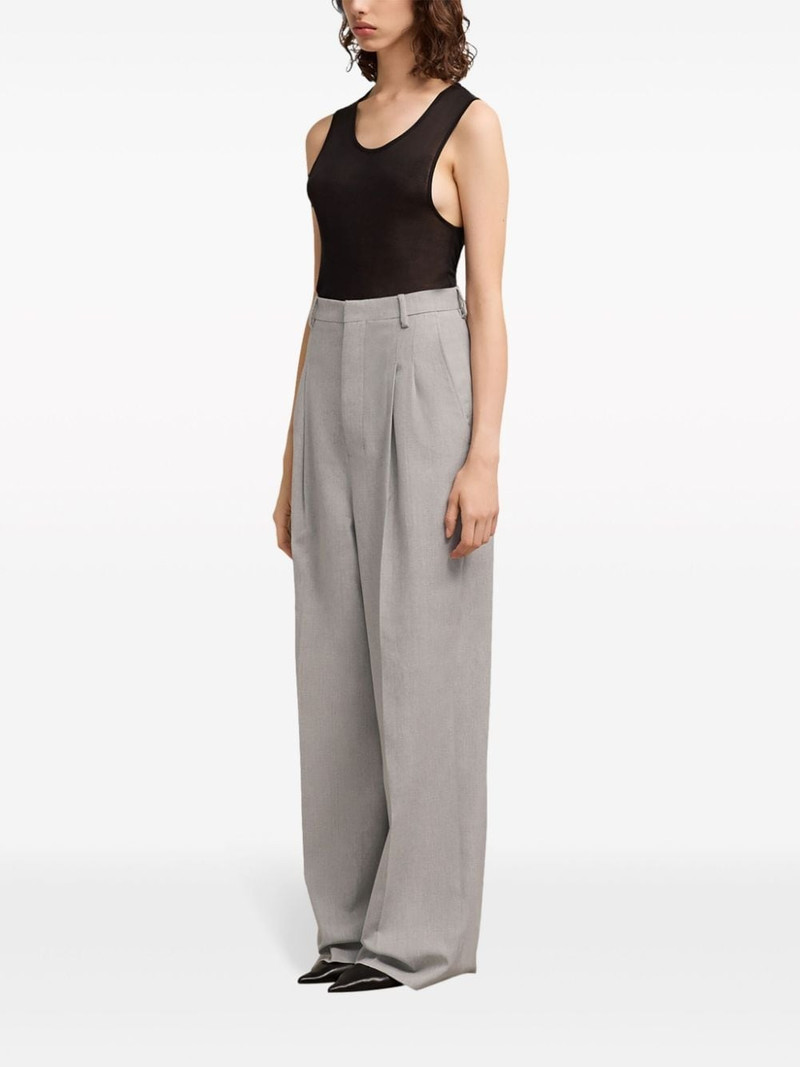 Pleated palazzo pants 3
