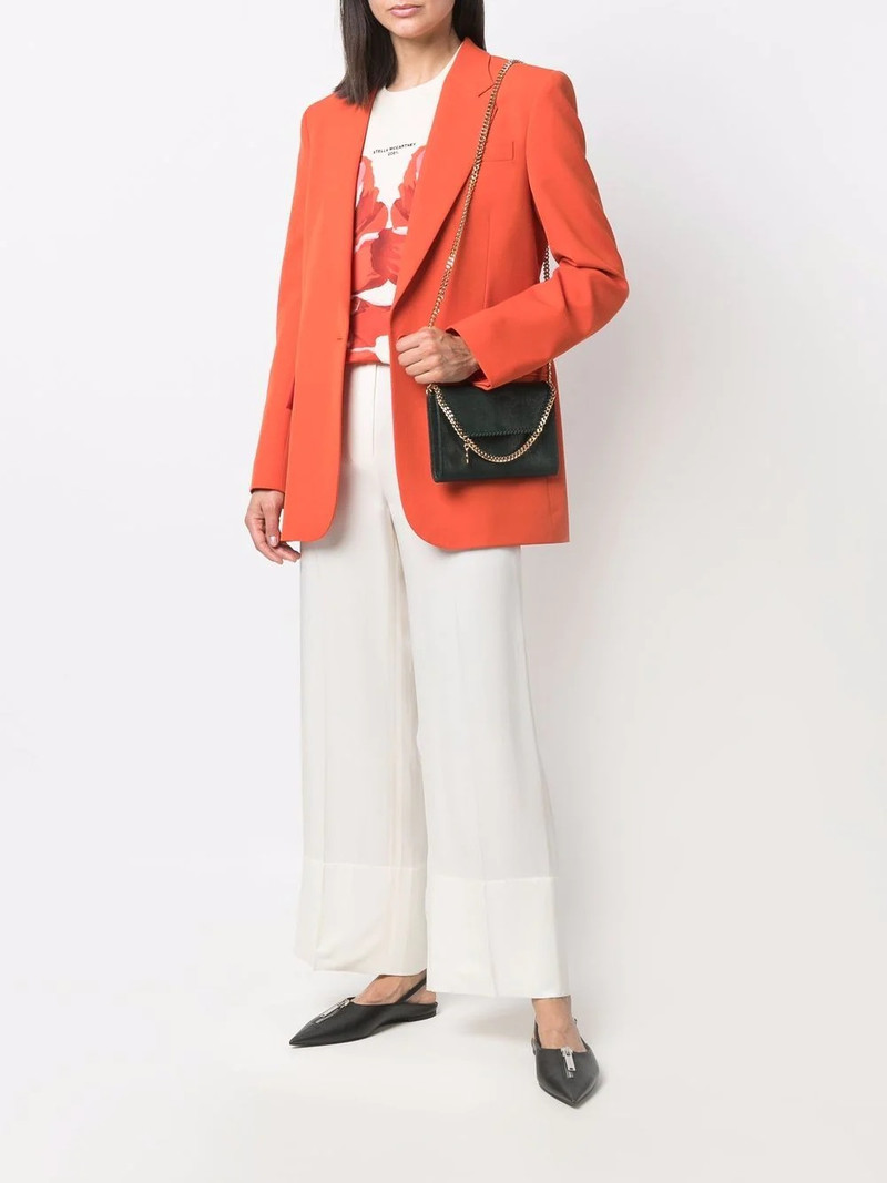 Stella McCartney single-breasted tailored blazer outlook