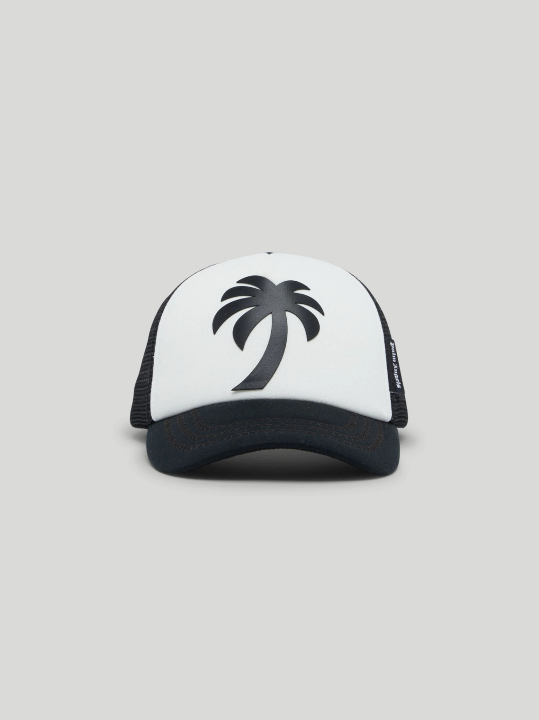 BLACK PALM TRUCKER HAT - 1