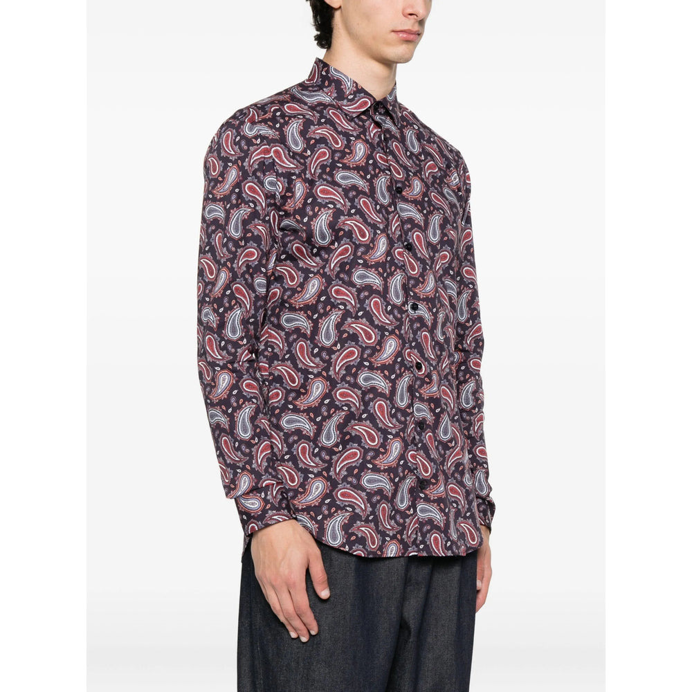 Etro Purple Shirts Men - 3