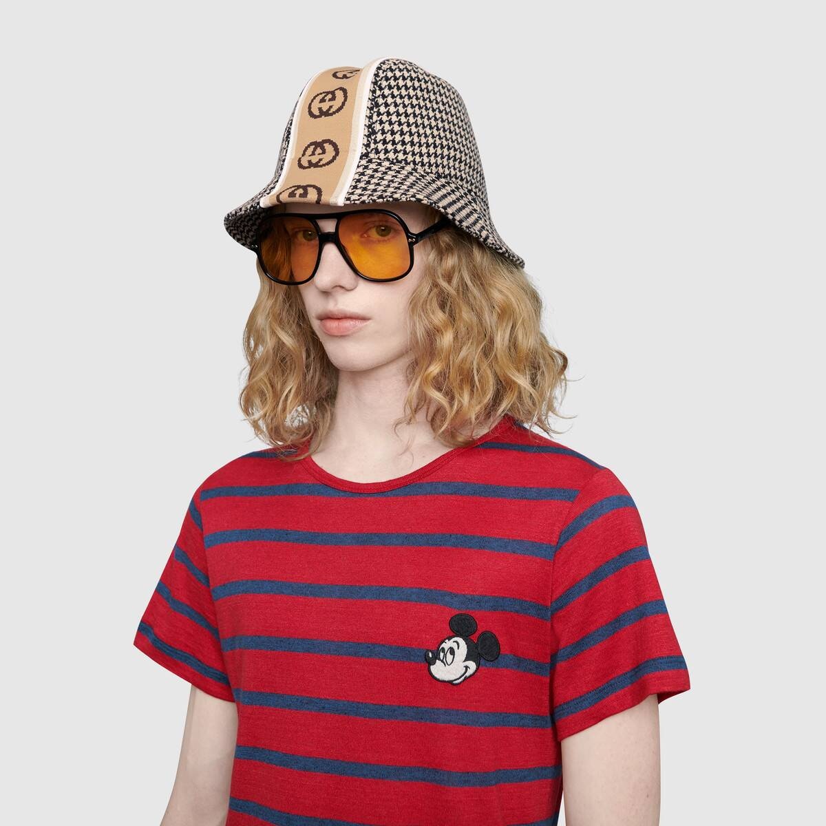 Disney x Gucci linen T-shirt - 5