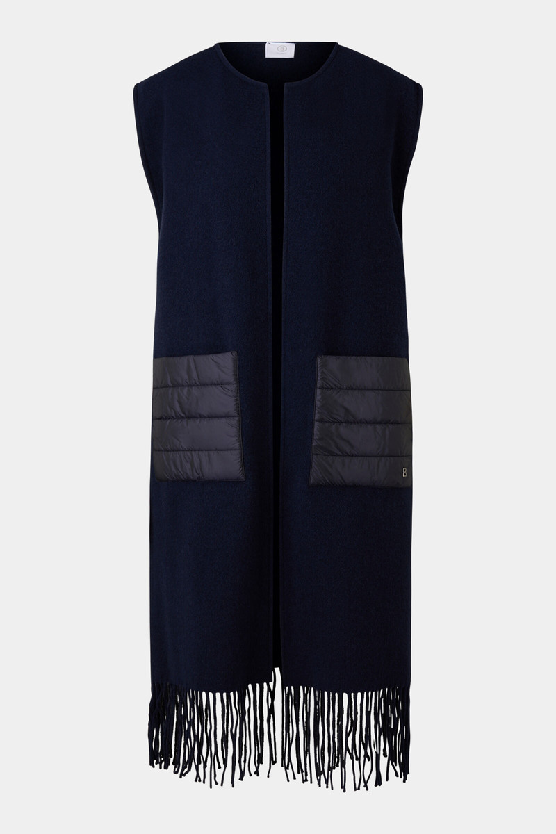 Nera vest in Navy blue 1