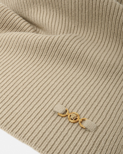 VERSACE Medusa '95 Ribbed Knit Scarf outlook