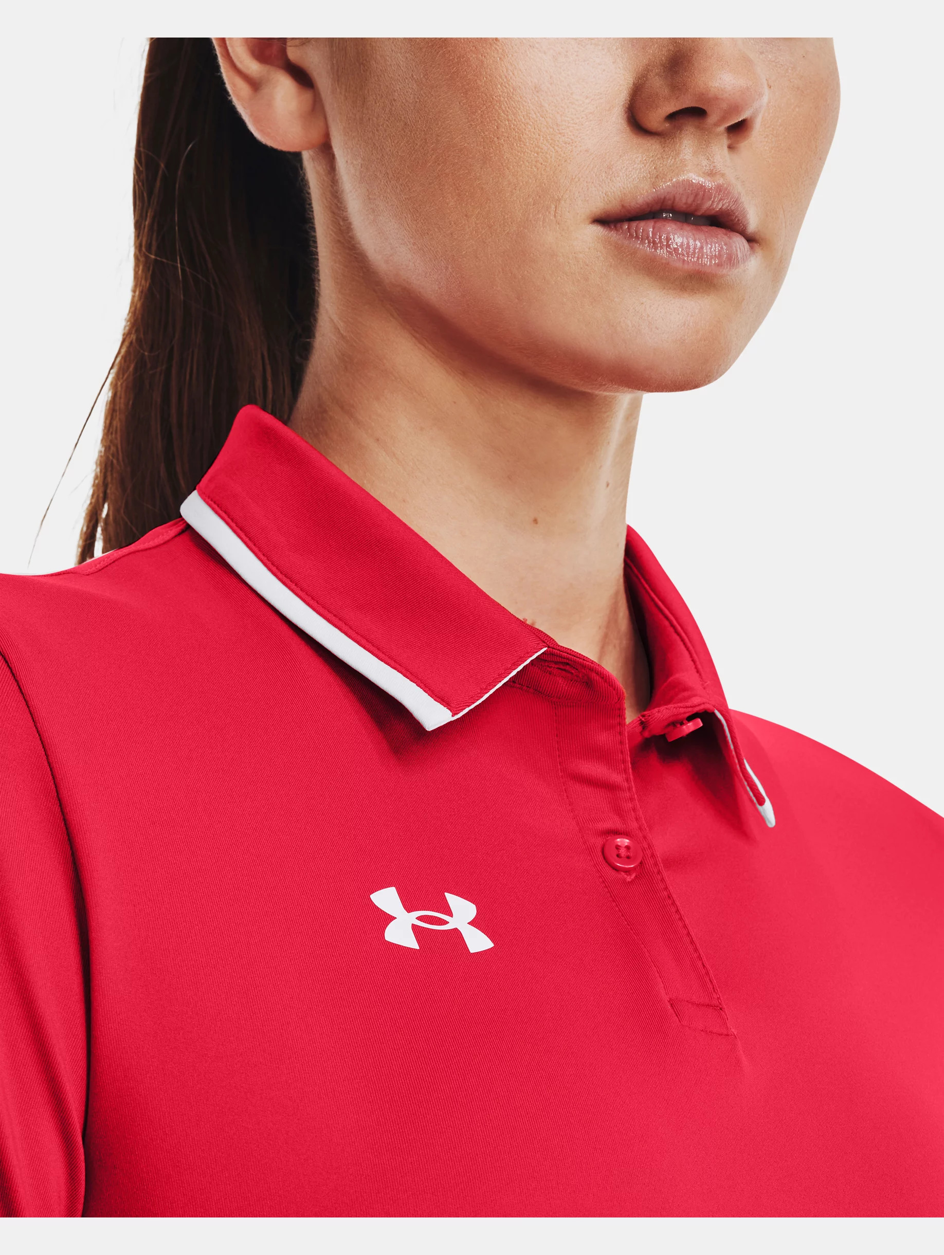 Women's UA Team Tipped Polo - 6