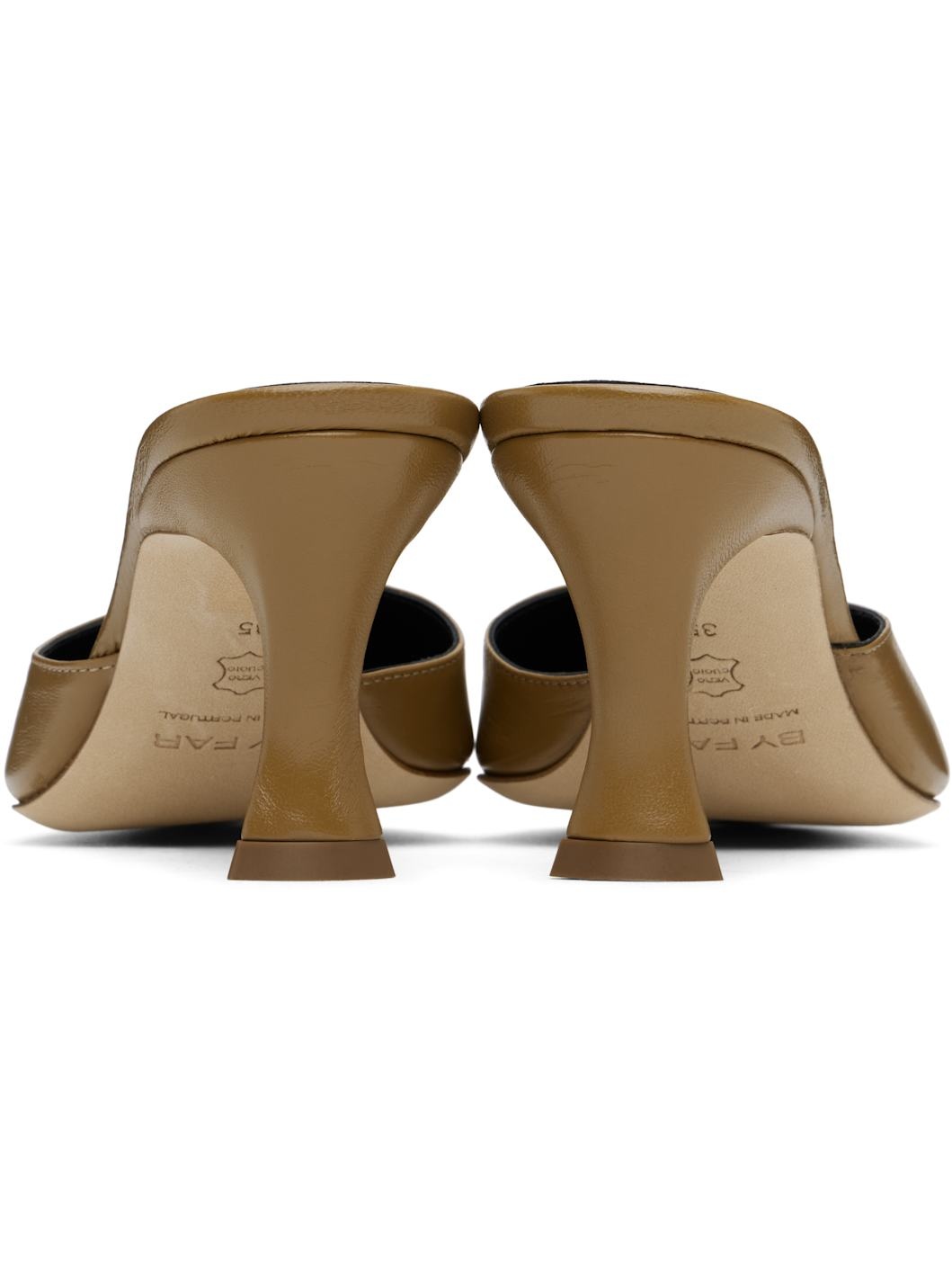 Brown Selene Mules - 2