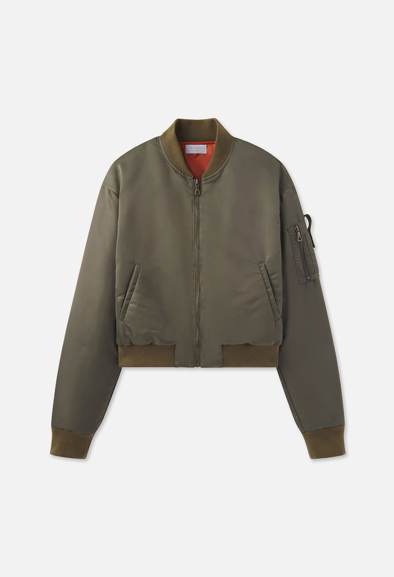 HUNTER CROPPED BOMBER 1