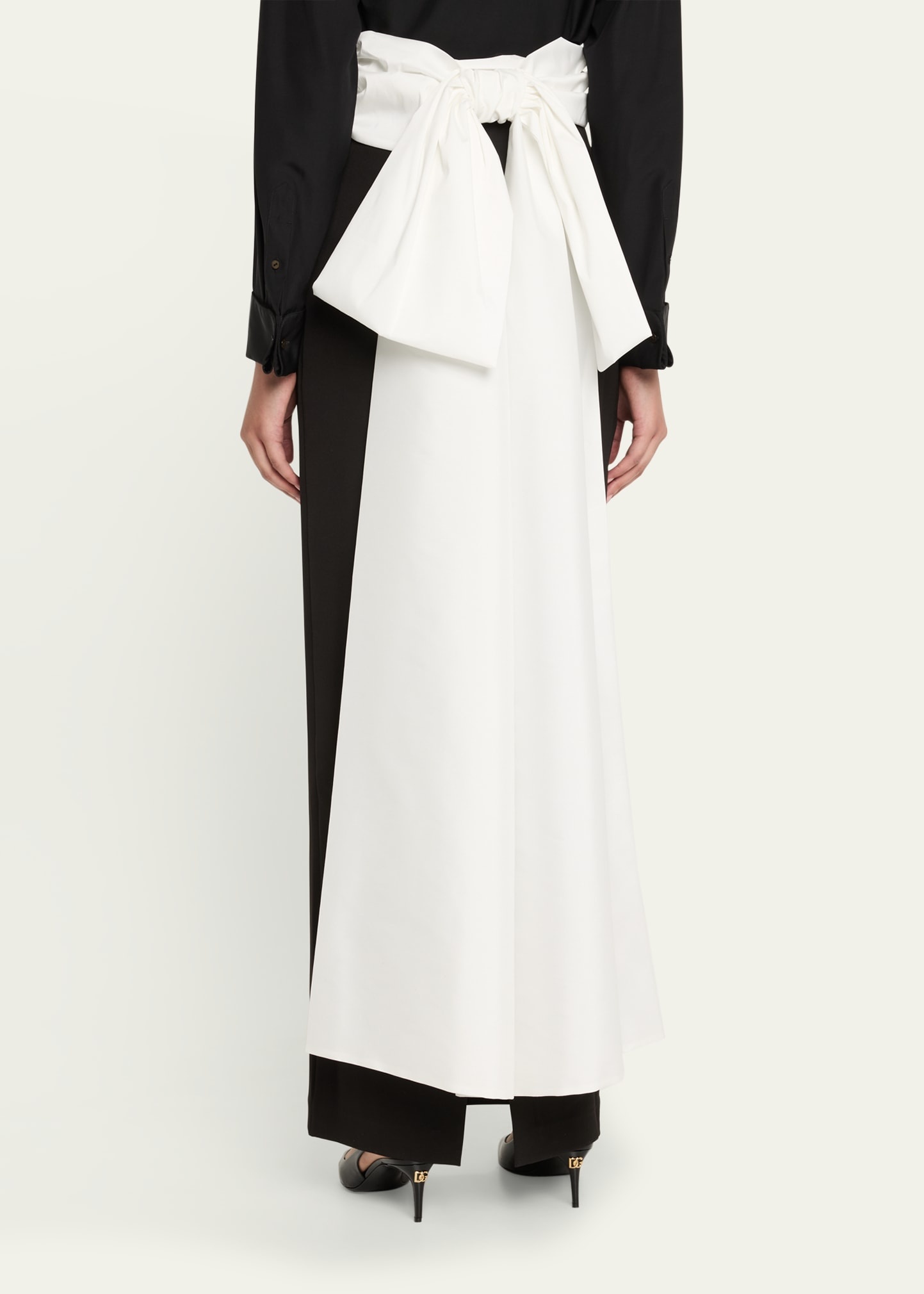Bow Column Maxi Skirt - 3